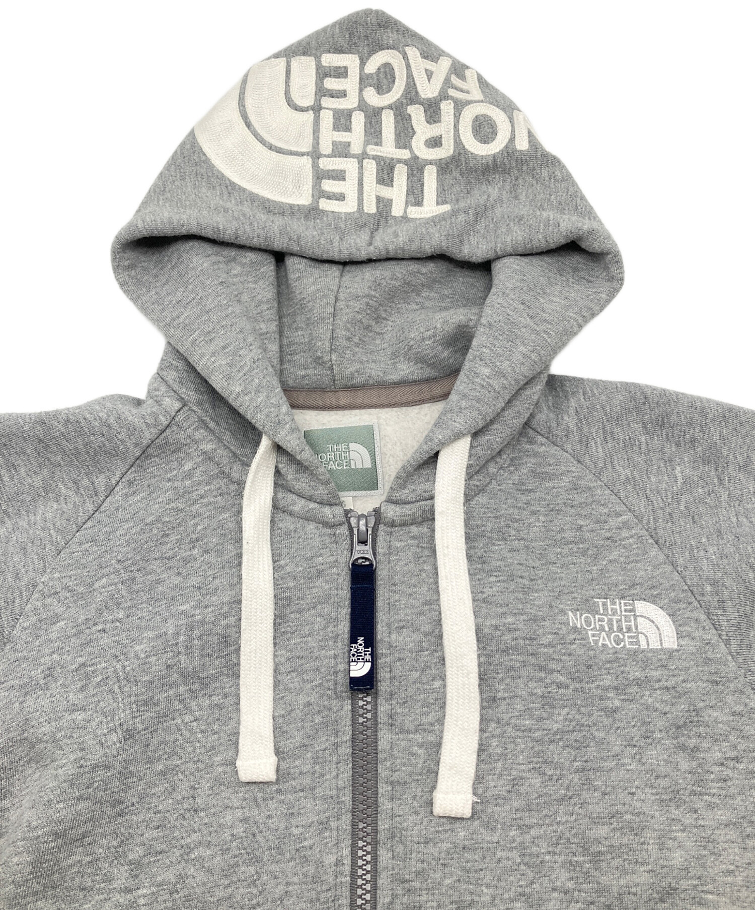 は*わ様 THE NORTH FACE スウェット ジップアップ グレー L 中古・古着通販】THE NORTH FACE (ザ ノース フェイス) ジップパーカー