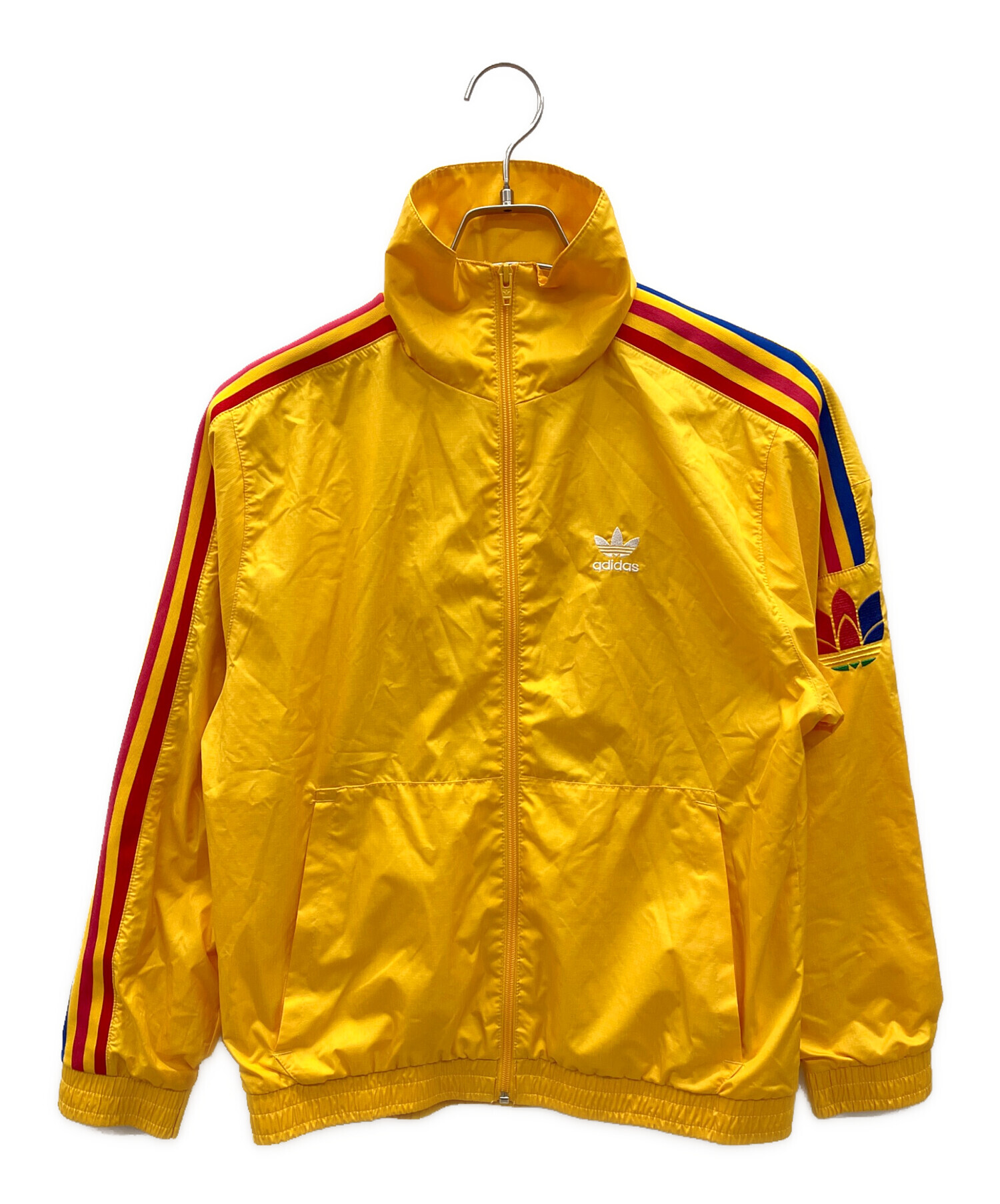 中古・古着通販】adidas (アディダス) セットアップジャージ オレンジ