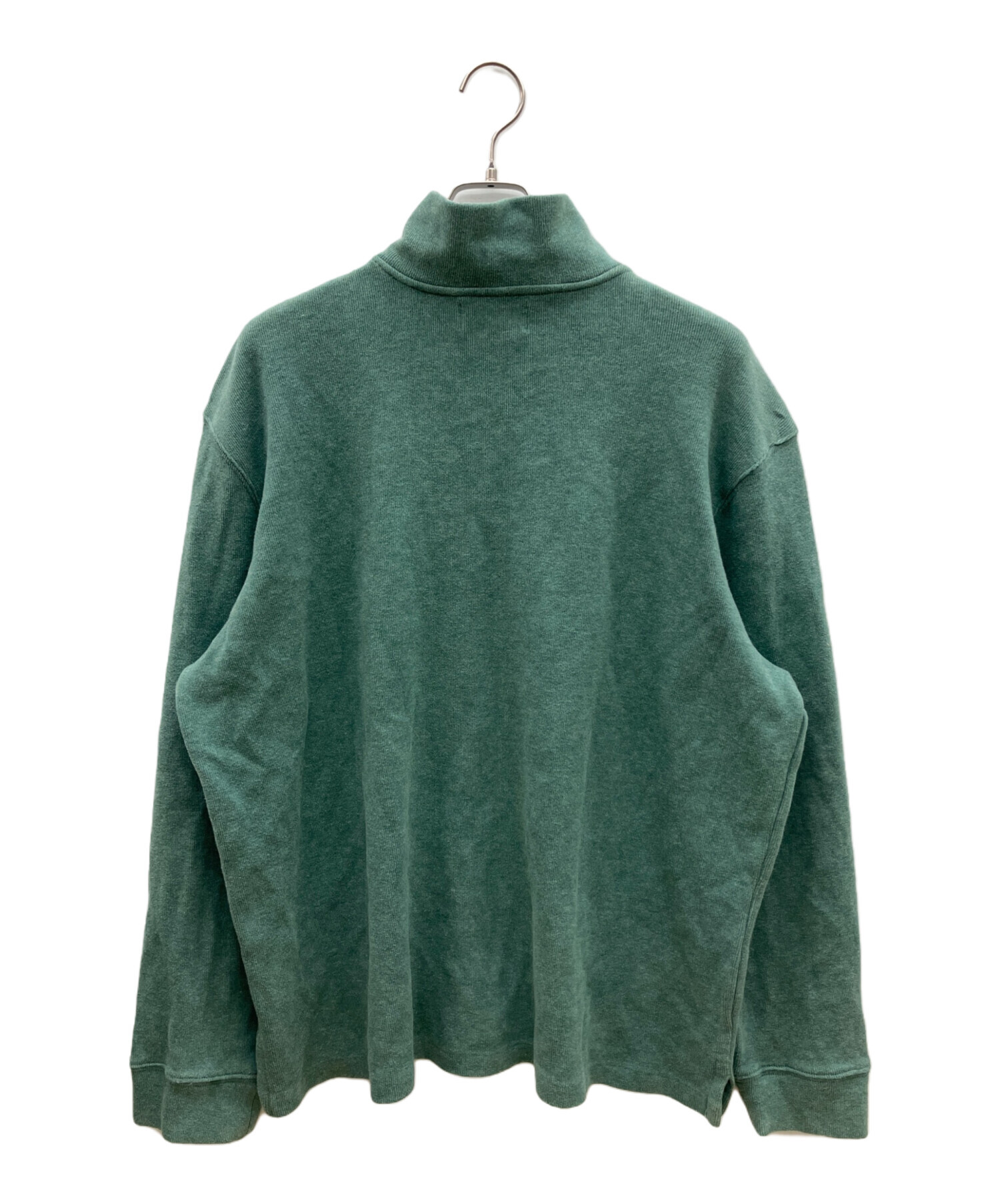 Polo Ralph Lauren ハーフジップ トレーナー オリーブグリーン 中古・古着通販】POLO RALPH LAUREN (ポロ・ラルフローレン) ハーフ