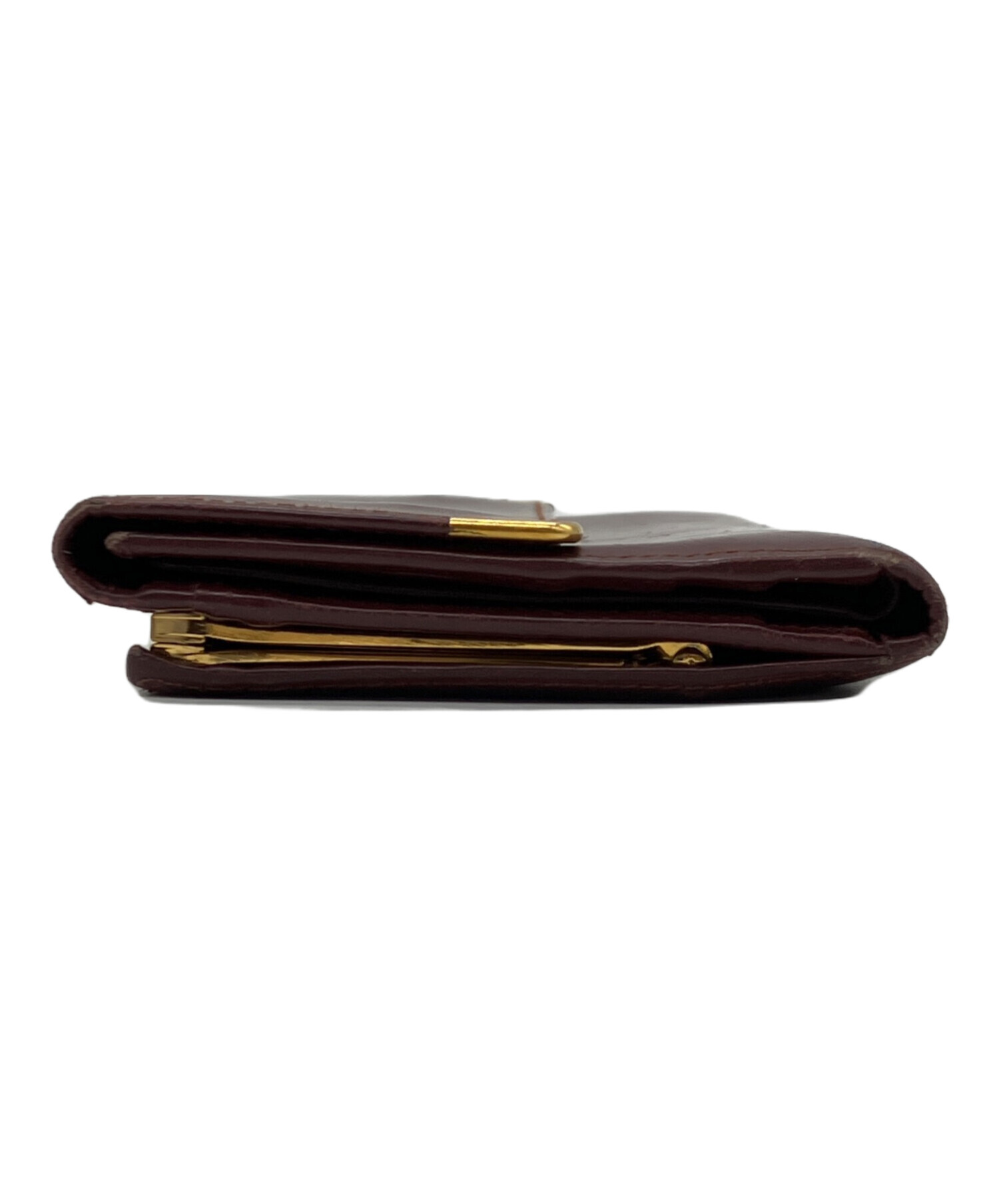中古・古着通販】Cartier (カルティエ) 長財布 ワインレッド｜ブランド
