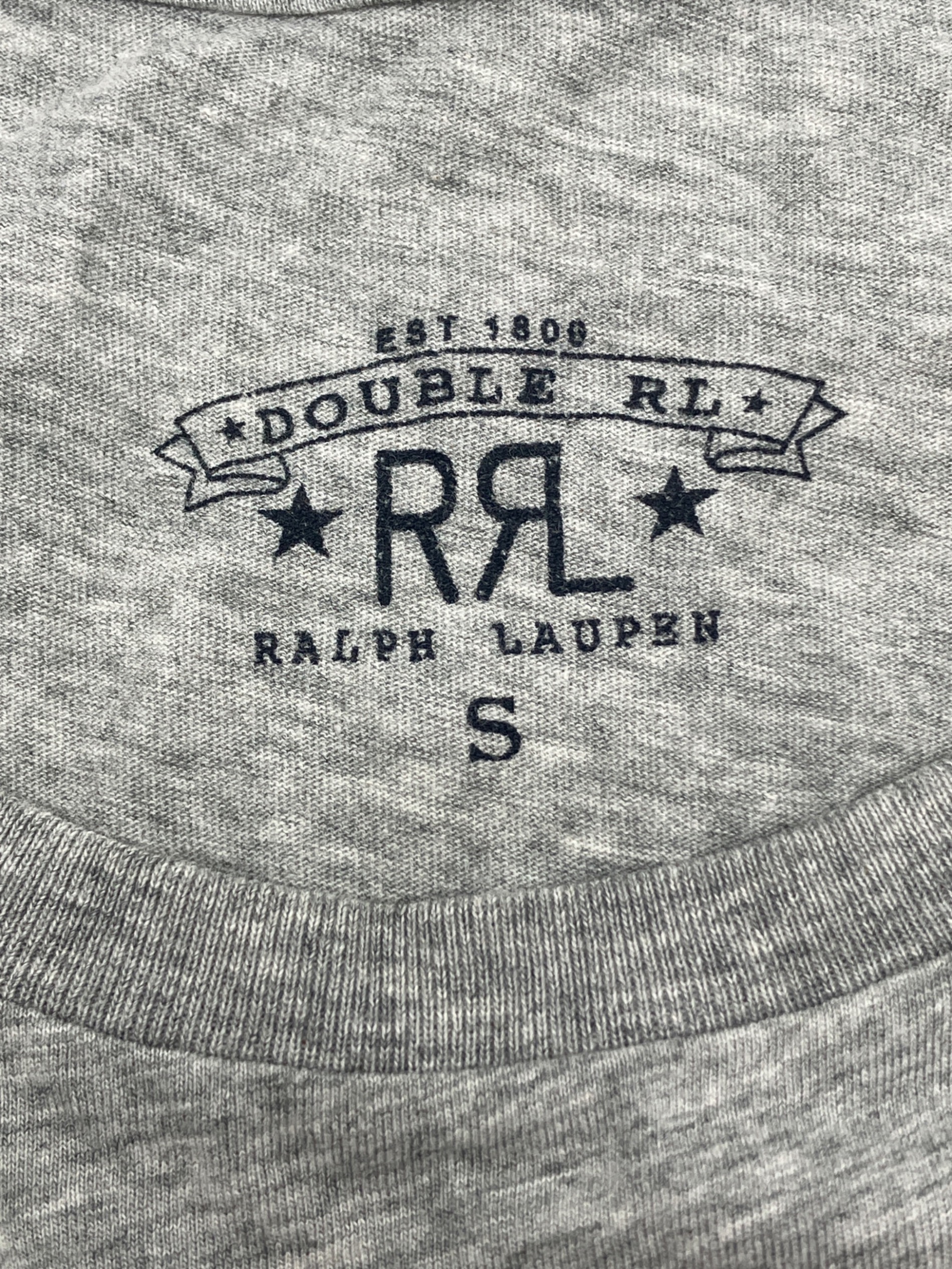 中古・古着通販】RRL (ダブルアールエル) Tシャツ グレー サイズ:S