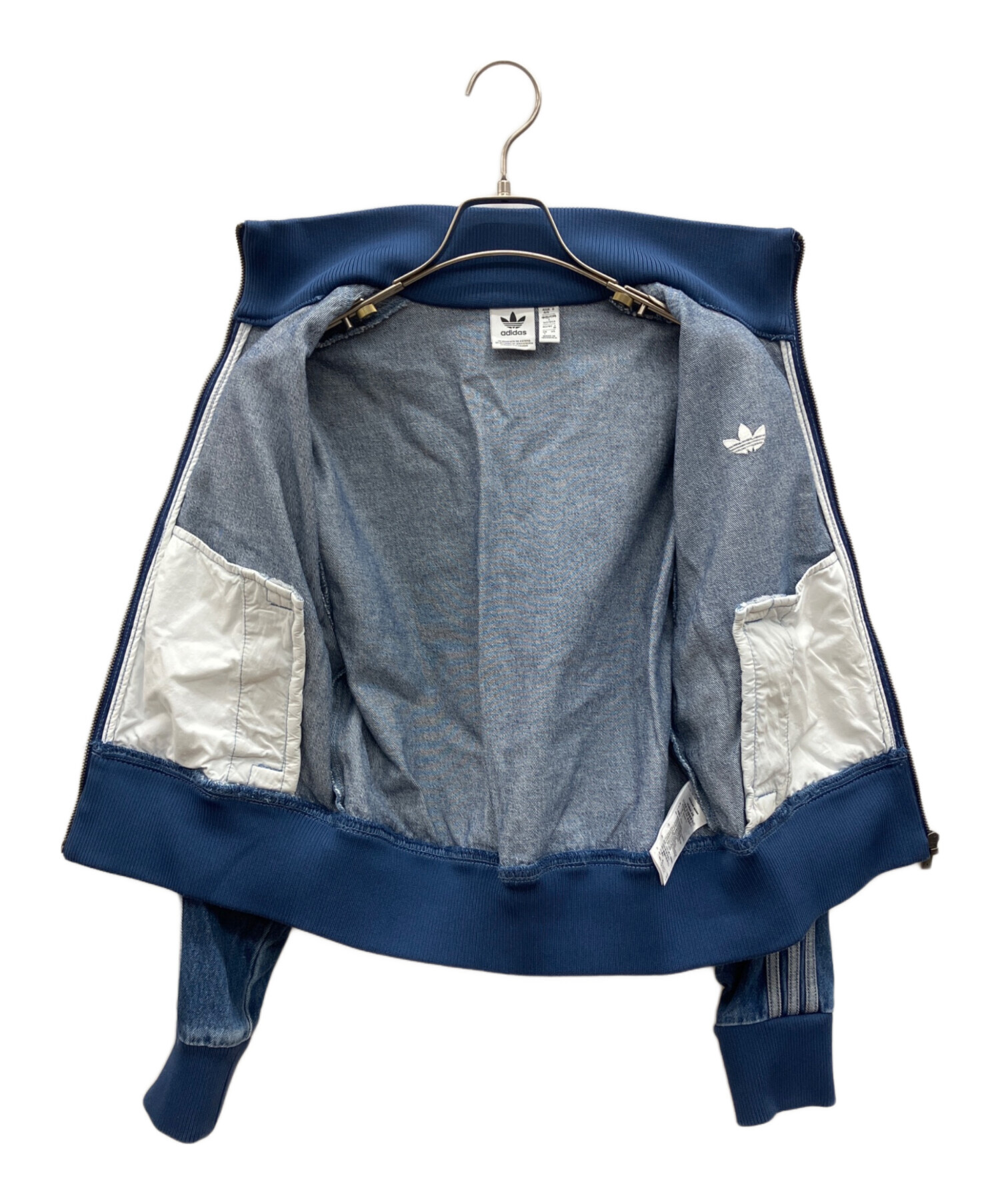 中古・古着通販】adidas (アディダス) ブルゾン アディカラー デニム