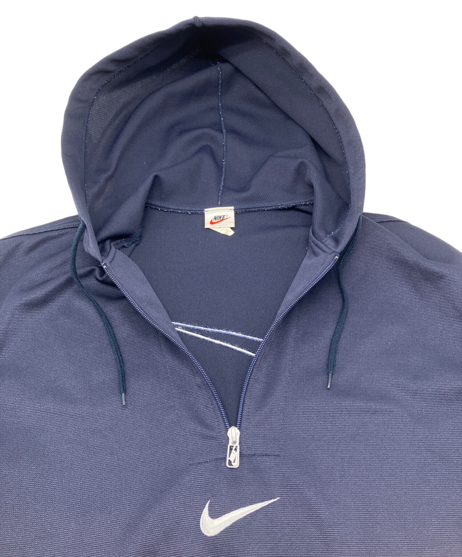 中古・古着通販】NIKE (ナイキ) ハーフジップパーカー ネイビー サイズ