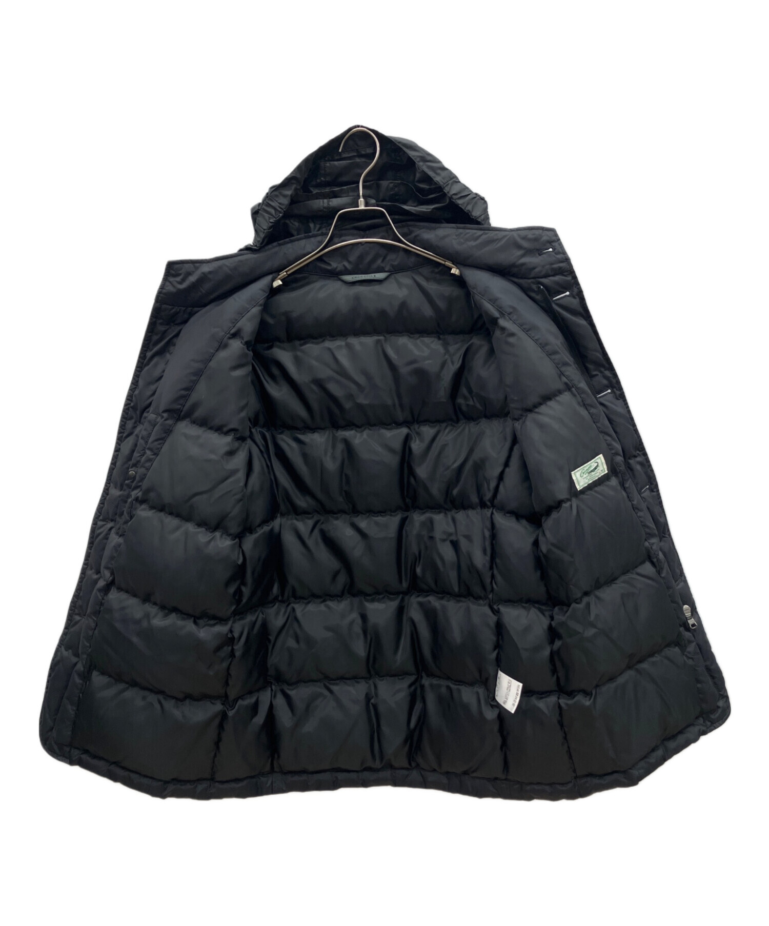 中古・古着通販】CROCODILE (クロコダイル) ダウンジャケット ブラック 