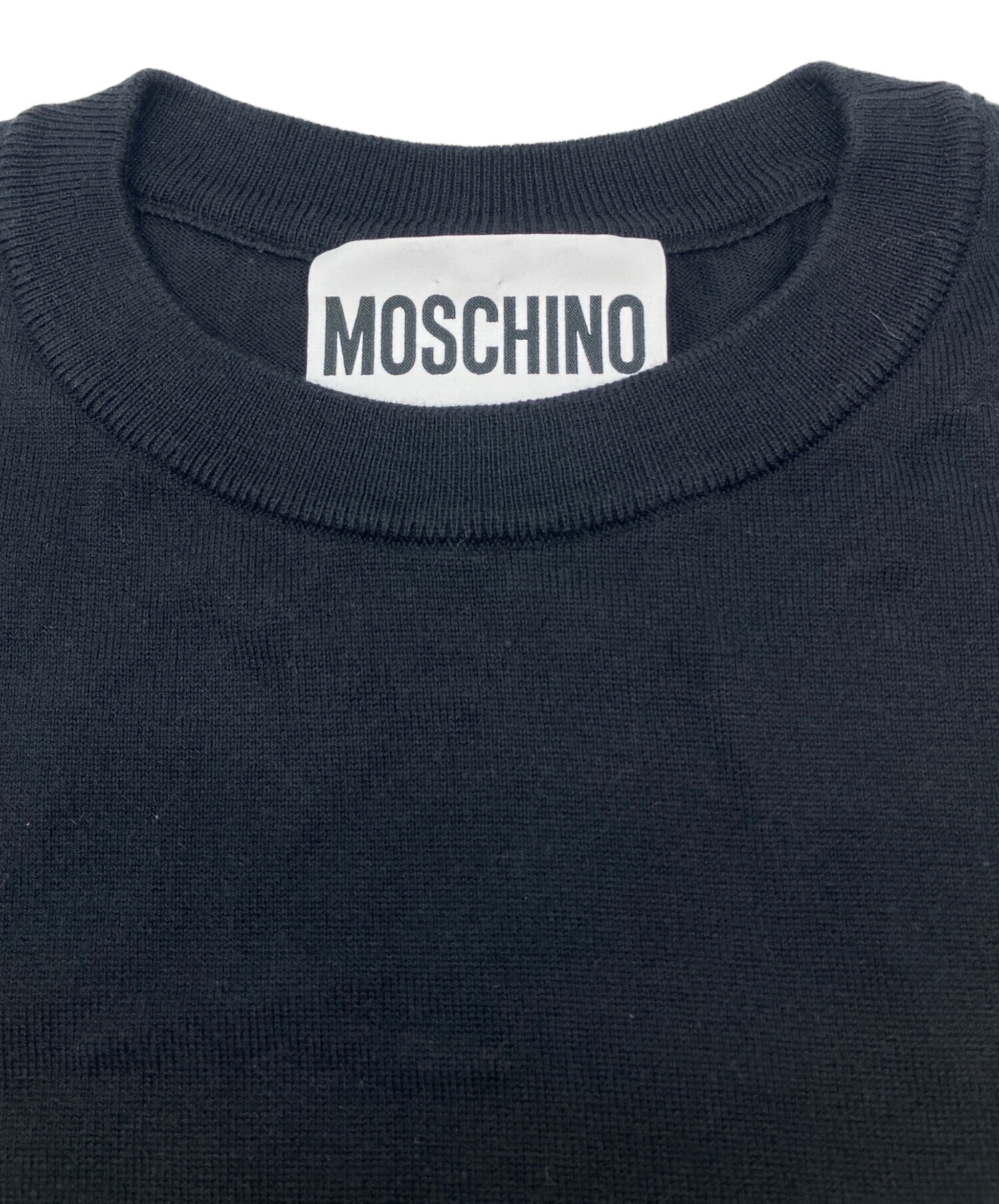 中古・古着通販】MOSCHINO (モスキーノ) 薄手ニット サイズ:38