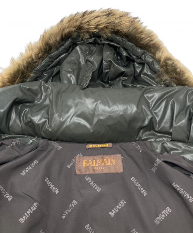 中古・古着通販】BALMAIN (バルマン) ダウンジャケット グレー サイズ