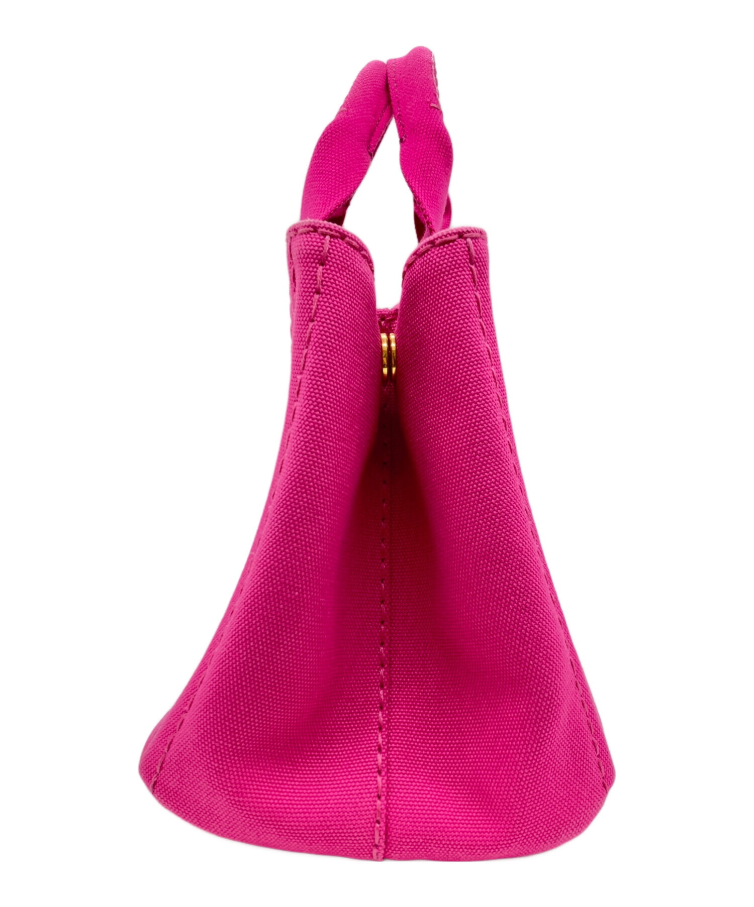 中古・古着通販】PRADA (プラダ) ハンドバッグ カナパ ピンク