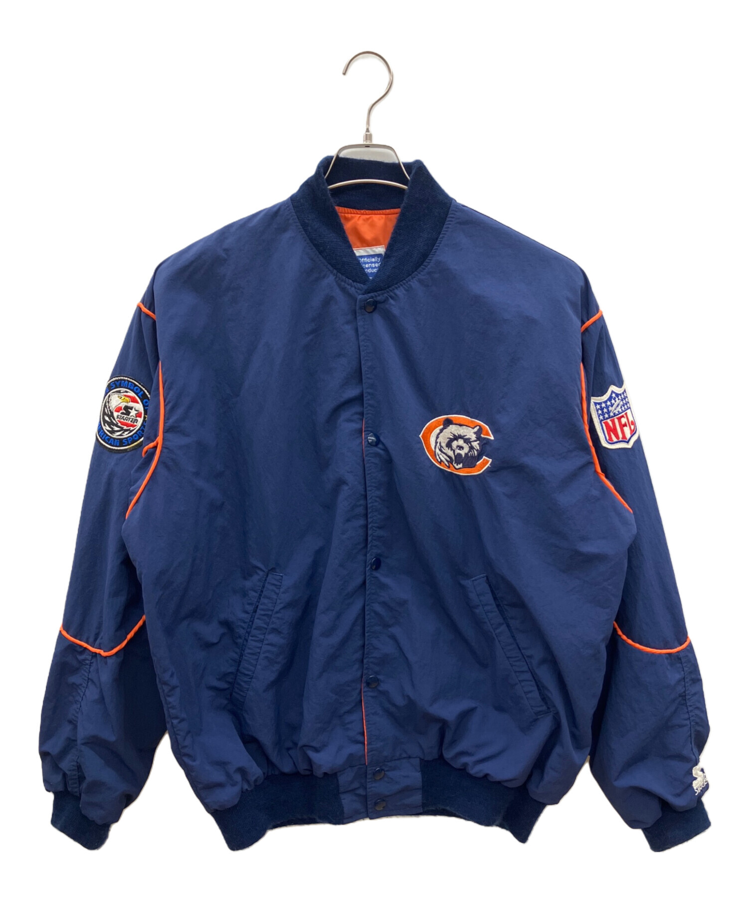 中古・古着通販】STARTER (スターター) スタジャン ネイビー サイズ:XL