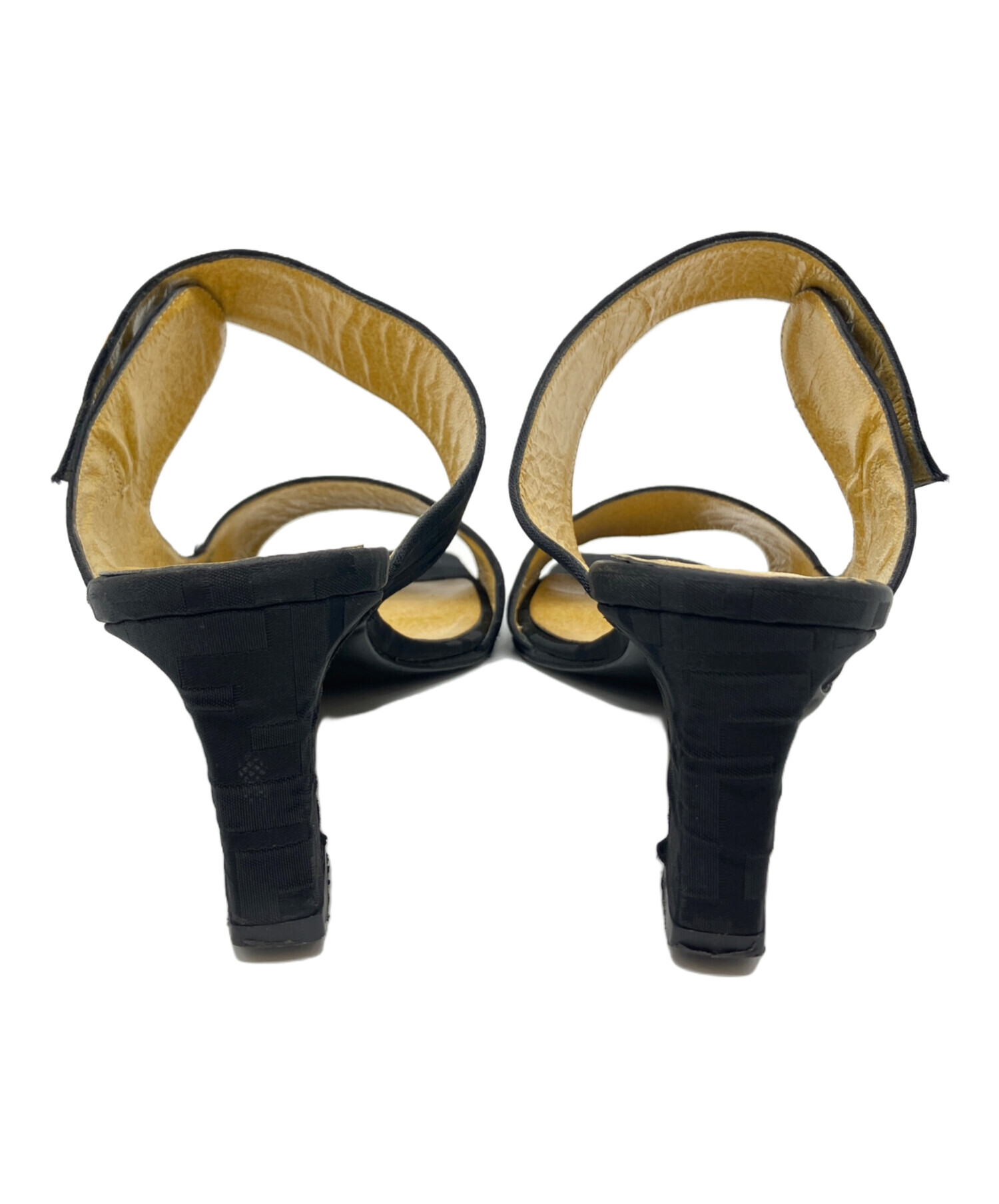 中古・古着通販】FENDI (フェンディ) サンダル ブラック サイズ:36