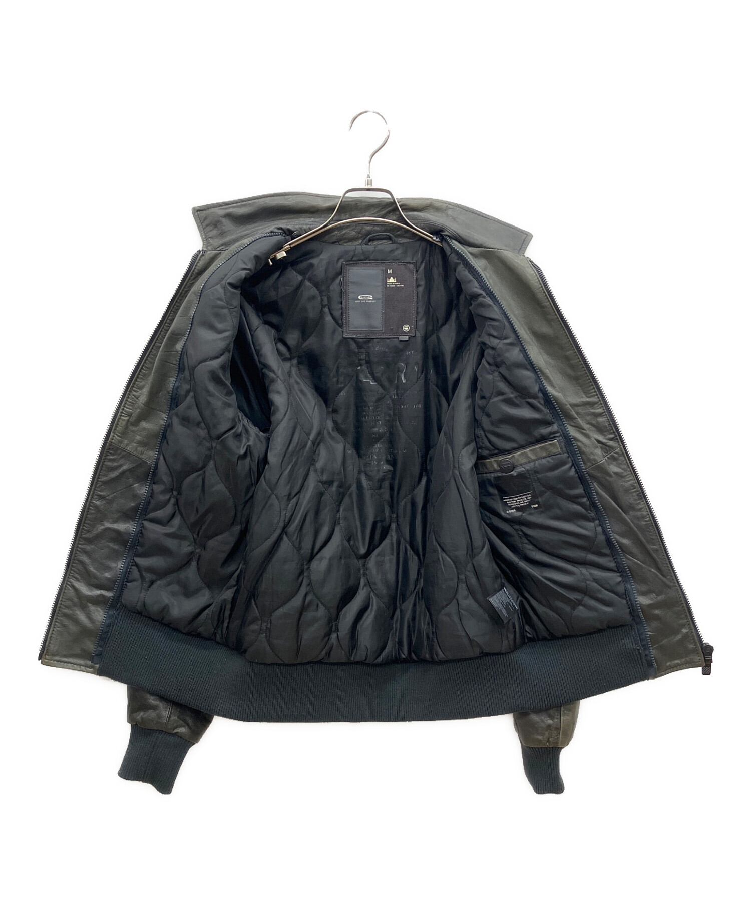 中古・古着通販】G-STAR RAW (ジースターロゥ) レザージャケット