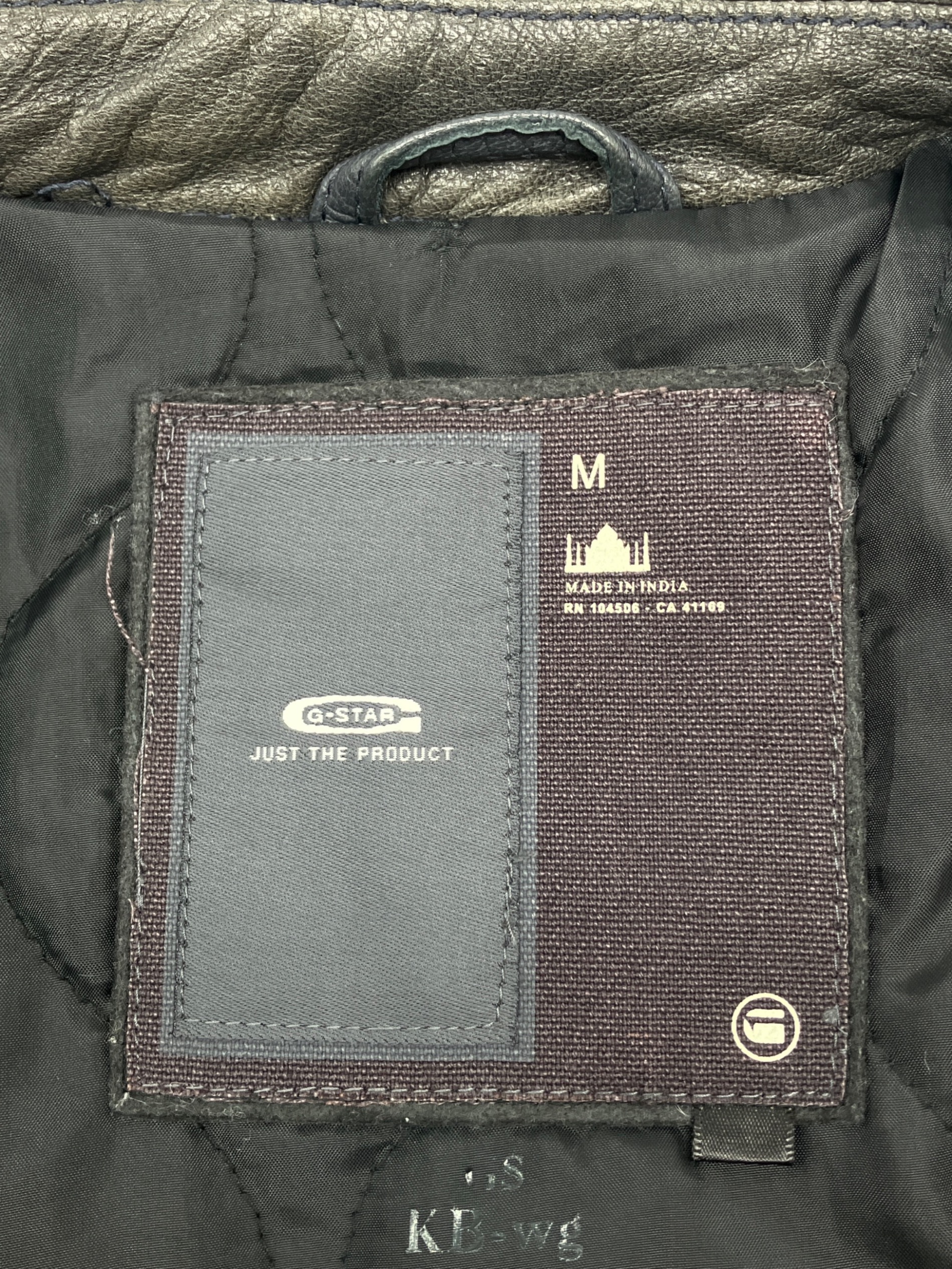 中古・古着通販】G-STAR RAW (ジースターロゥ) レザージャケット