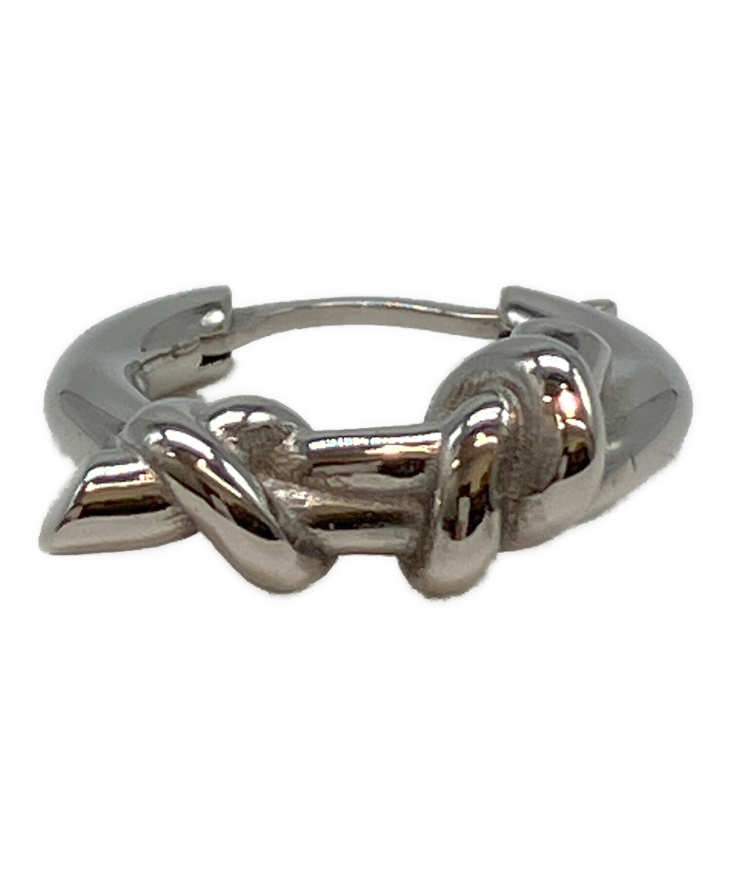 中古・古着通販】DIESEL (ディーゼル) フープピアス シルバーカラー