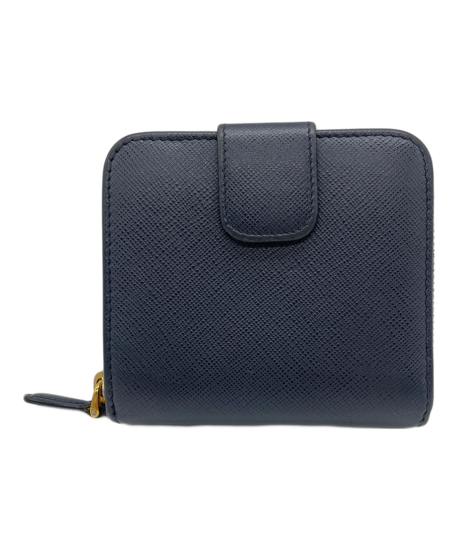 中古・古着通販】PRADA (プラダ) サフィアーノレザー 2つ折り財布