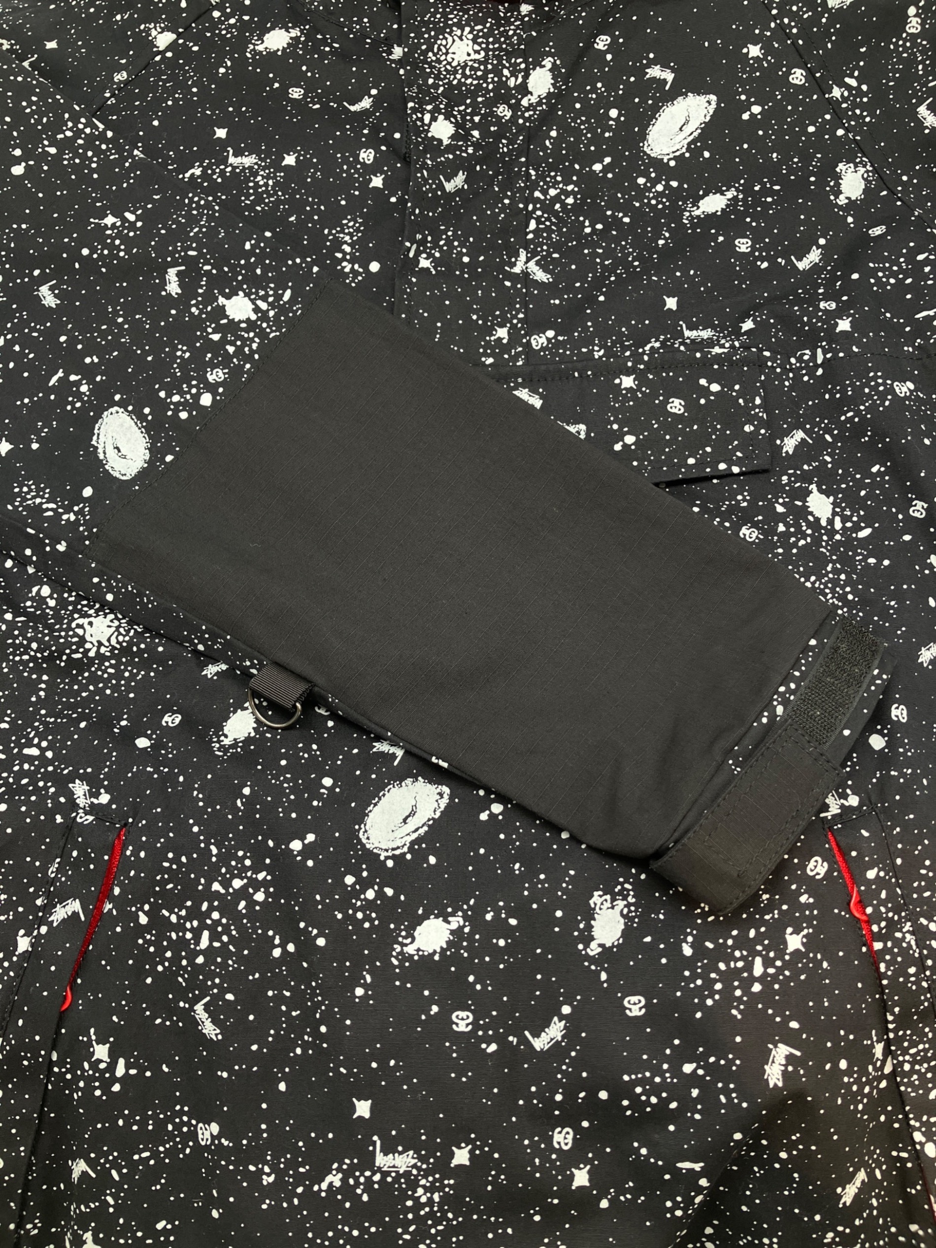 中古・古着通販】stussy (ステューシー) アノラックパーカー ブラック