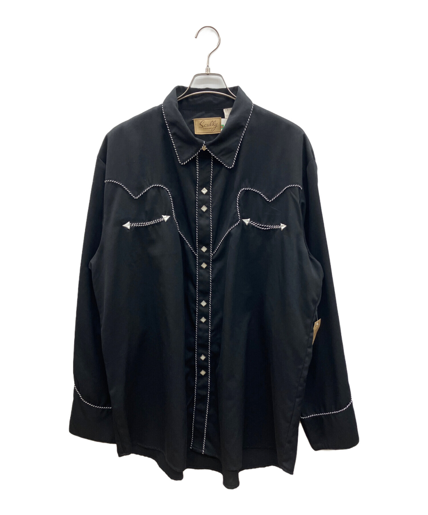 中古・古着通販】scully (スカリー) 長袖ワンピース ウエスタンシャツ