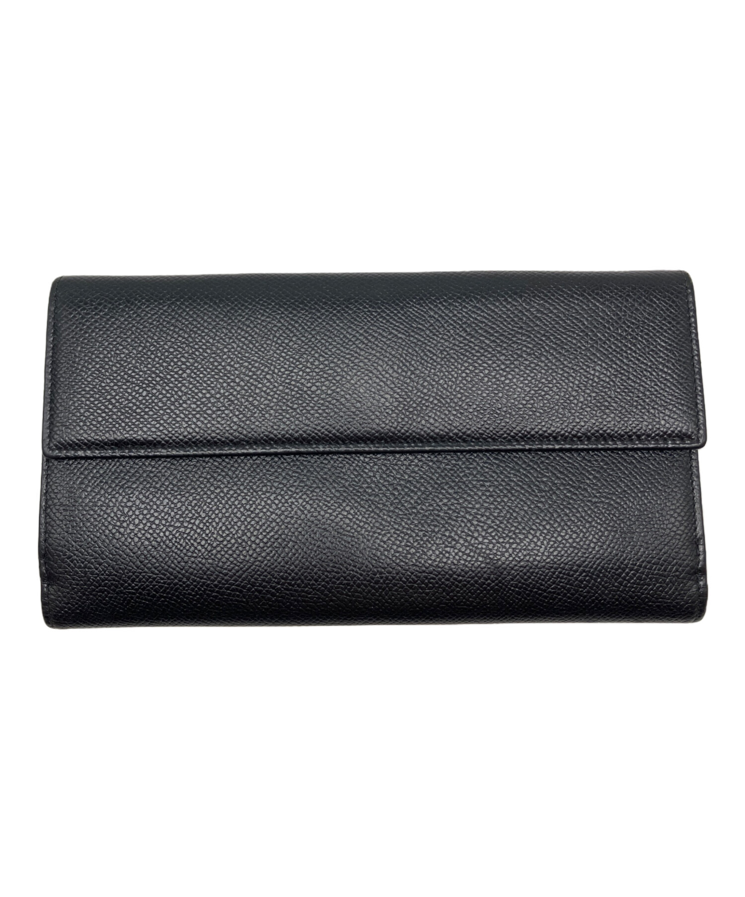 中古・古着通販】BVLGARI (ブルガリ) 長財布 ブラック｜ブランド・古着