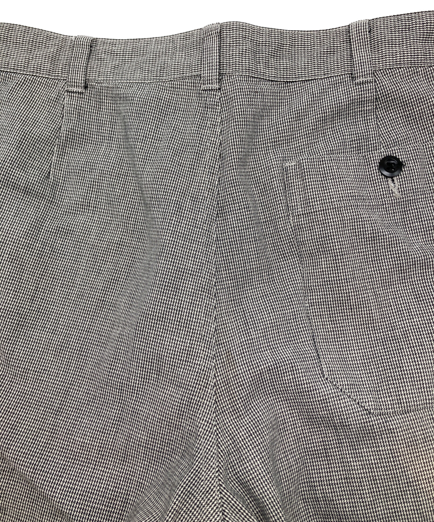 中古・古着通販】MHL (マーガレットハウエル) タックパンツ 千鳥格子