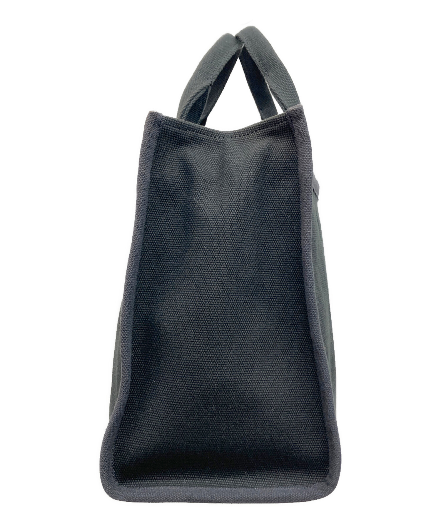 ✨中古品✨COACH ロゴ入り カーゴトートバック ブラック 中古・古着通販】COACH (コーチ) カーゴトートバッグ ブラック