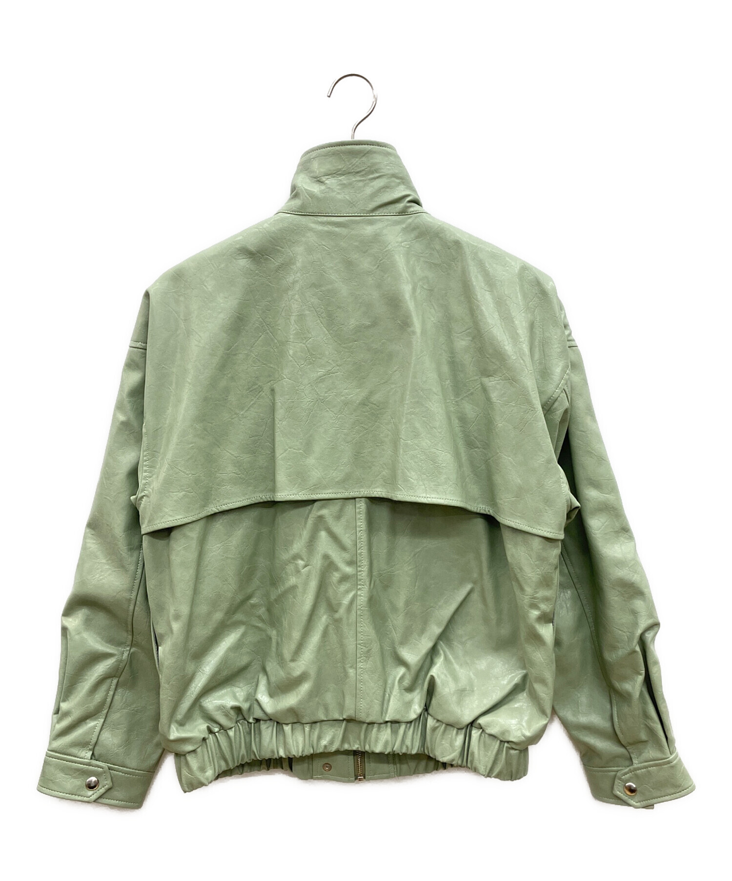すーしー出品 中古・古着通販】moussy (マウジー) フェイクレザージャケット