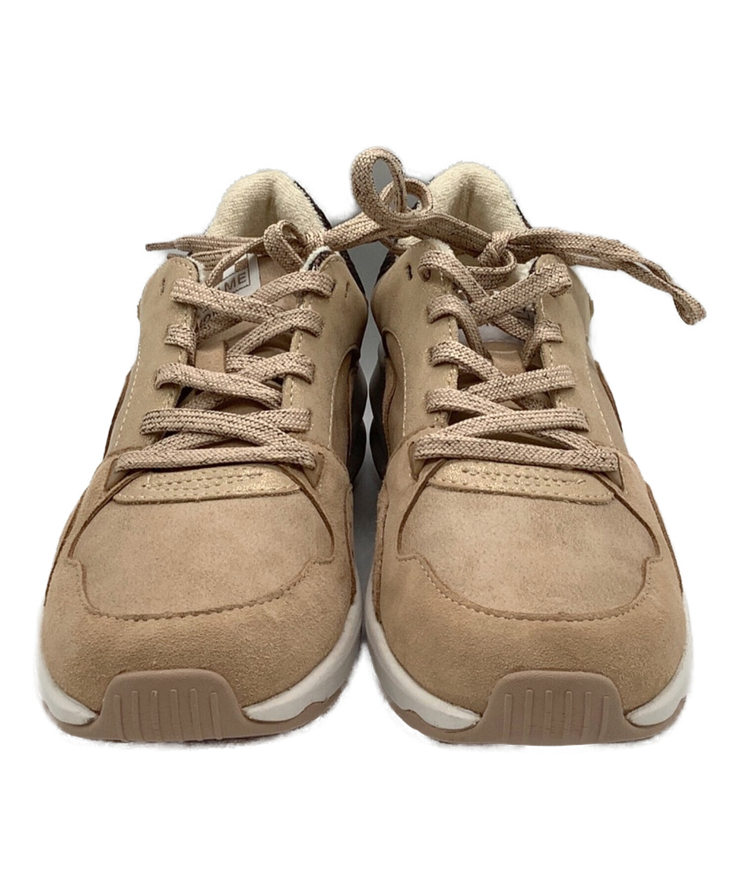 ☆ 箱付き未使用 NO NAME ノーネーム ウエッジソール スニーカー38 中古・古着通販】No Name (ノーネーム) 厚底スニーカー ホワイト