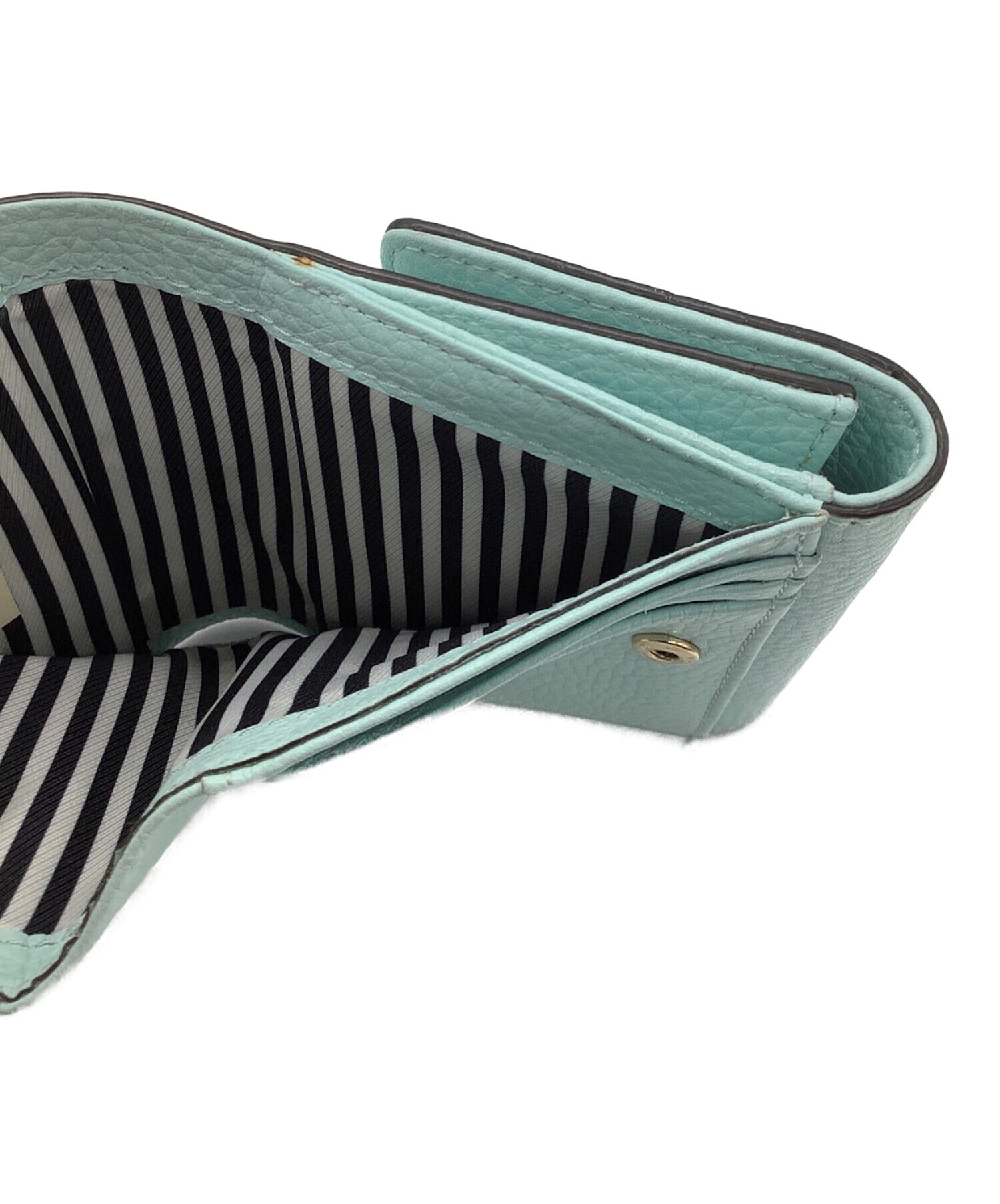 中古・古着通販】Kate Spade (ケイトスペード) 3つ折り財布 ブルー