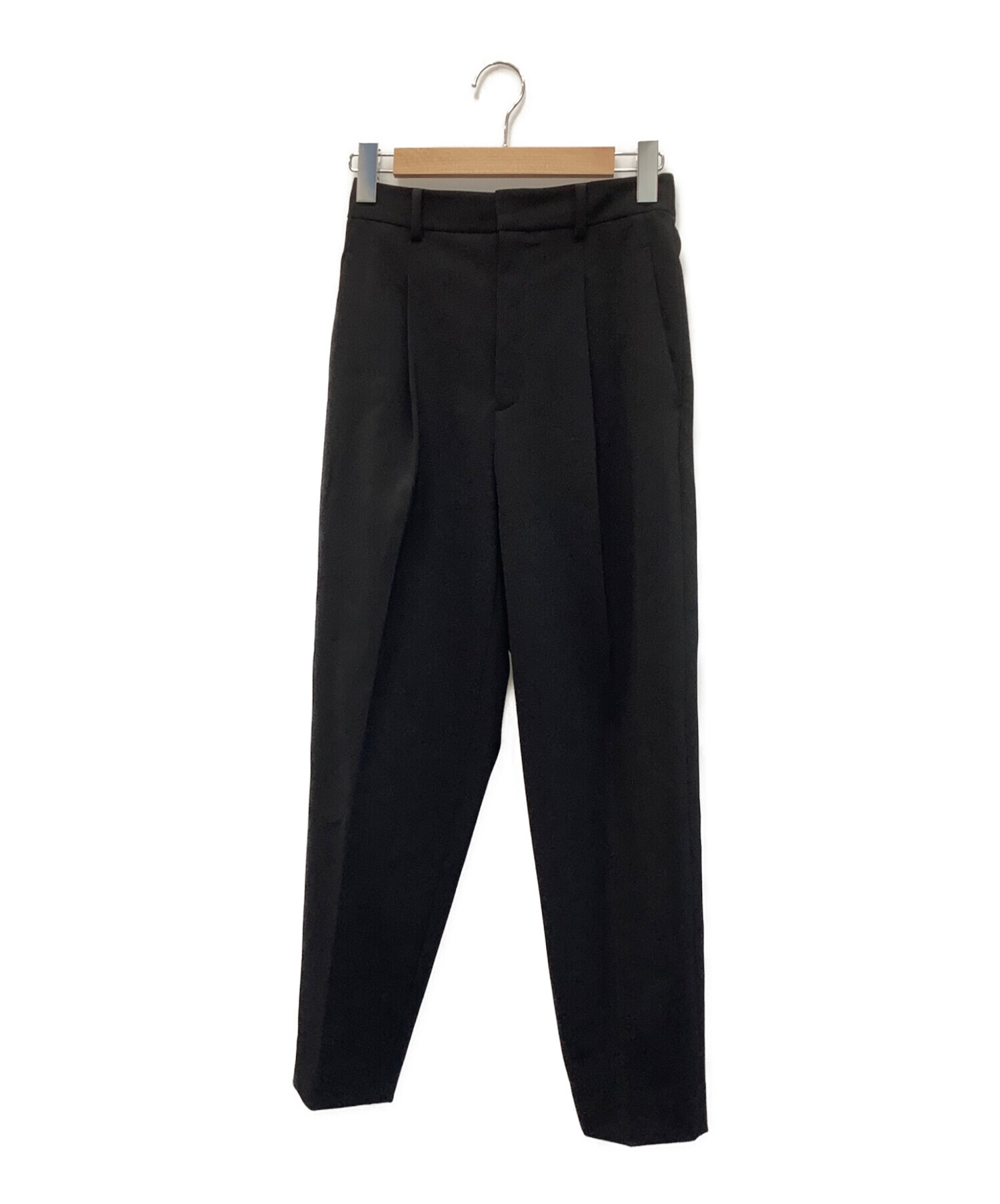 中古・古着通販】DEPAREILLE (デパリエ) センタープリーツタックパンツ 