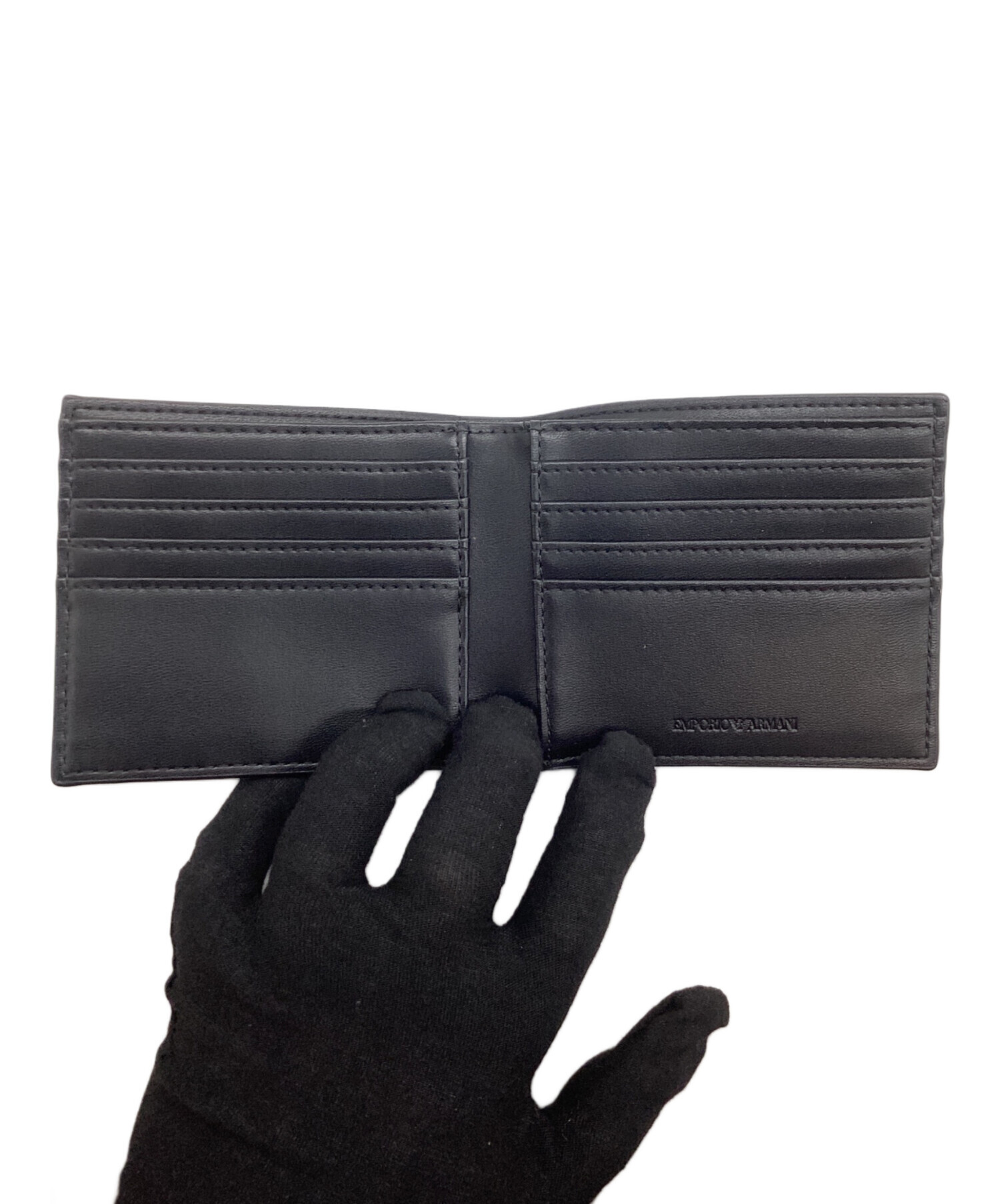 中古・古着通販】EMPORIO ARMANI (エンポリオアルマーニ) 2つ折り財布