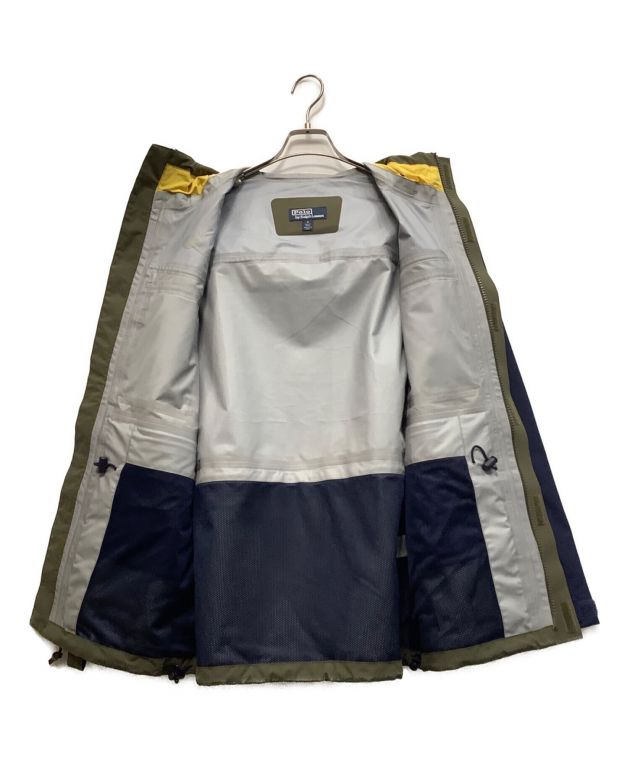 ポロラルフローレン ナイロンジャケット マウンテンパーカー 刺繍 ネイビー M 中古・古着通販】POLO RALPH LAUREN (ポロ・ラルフローレン