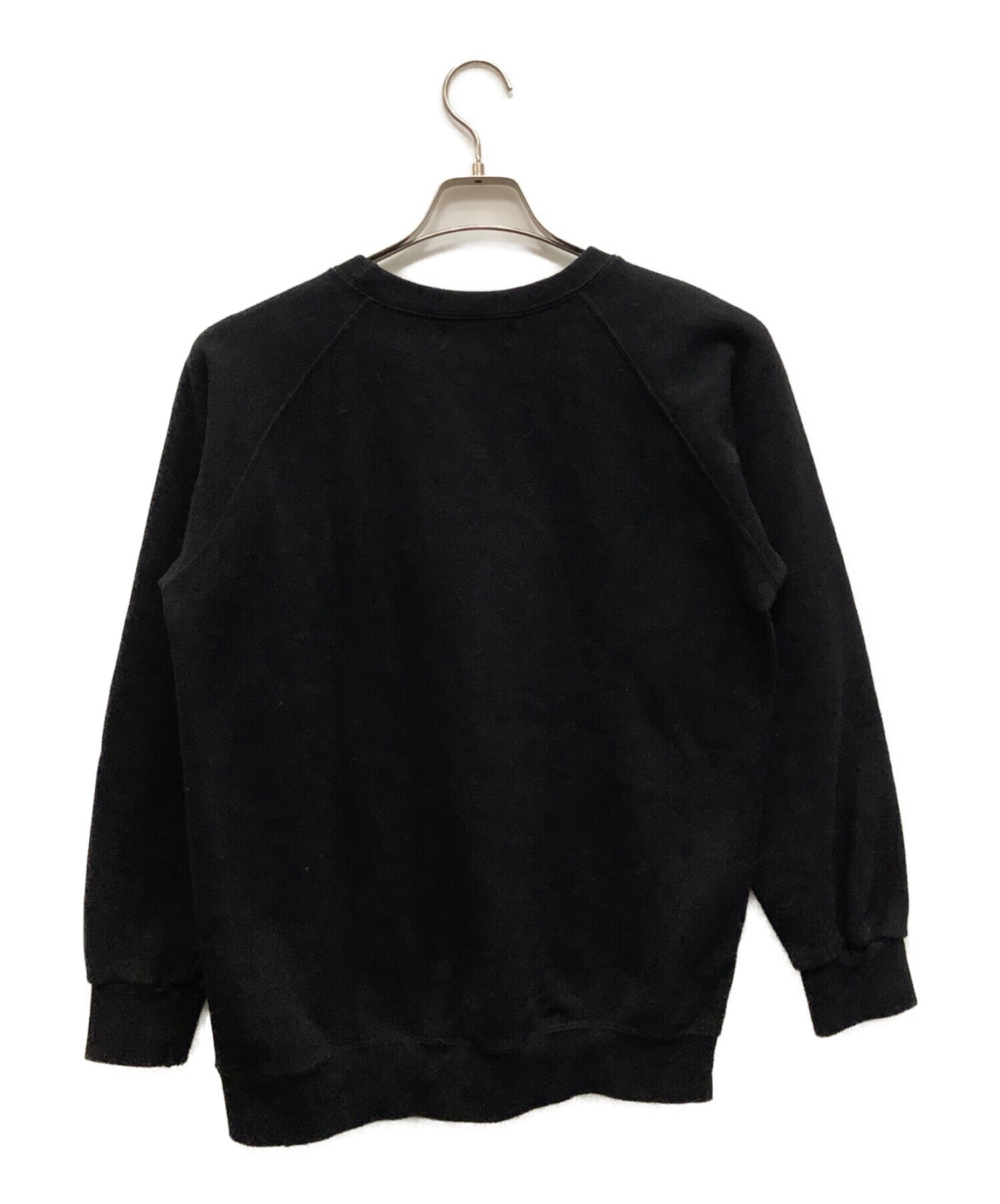 Y's ワイズ スウェット S 黒 【古着】【中古】【送料無料】 中古・古着通販】Y's (ワイズ) フロントロゴプリントスウェット