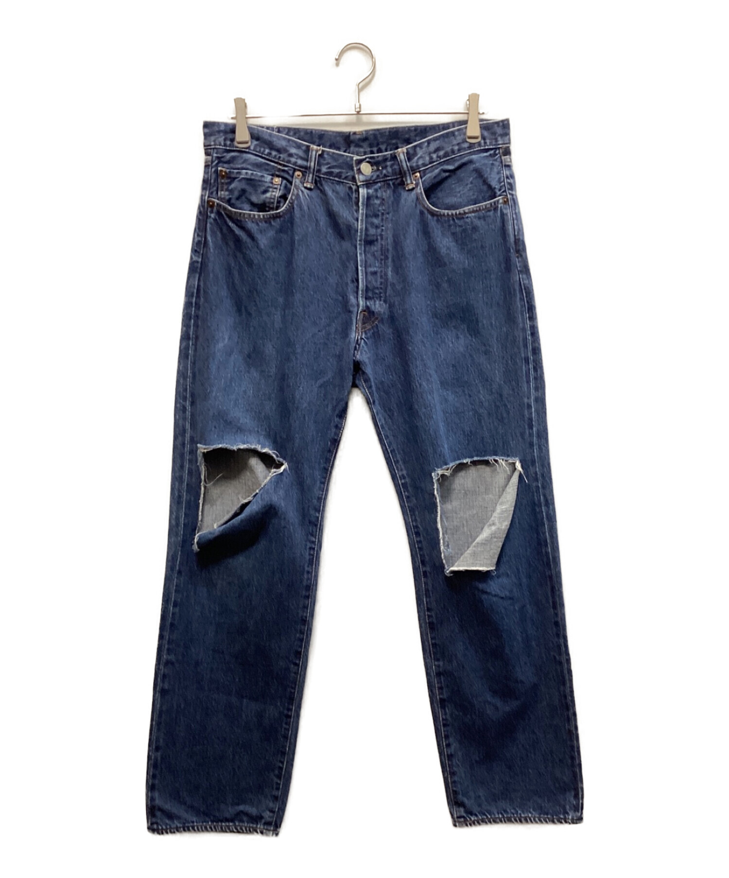 中古・古着通販】UNUSED (アンユーズド) セルビッジデニムパンツ