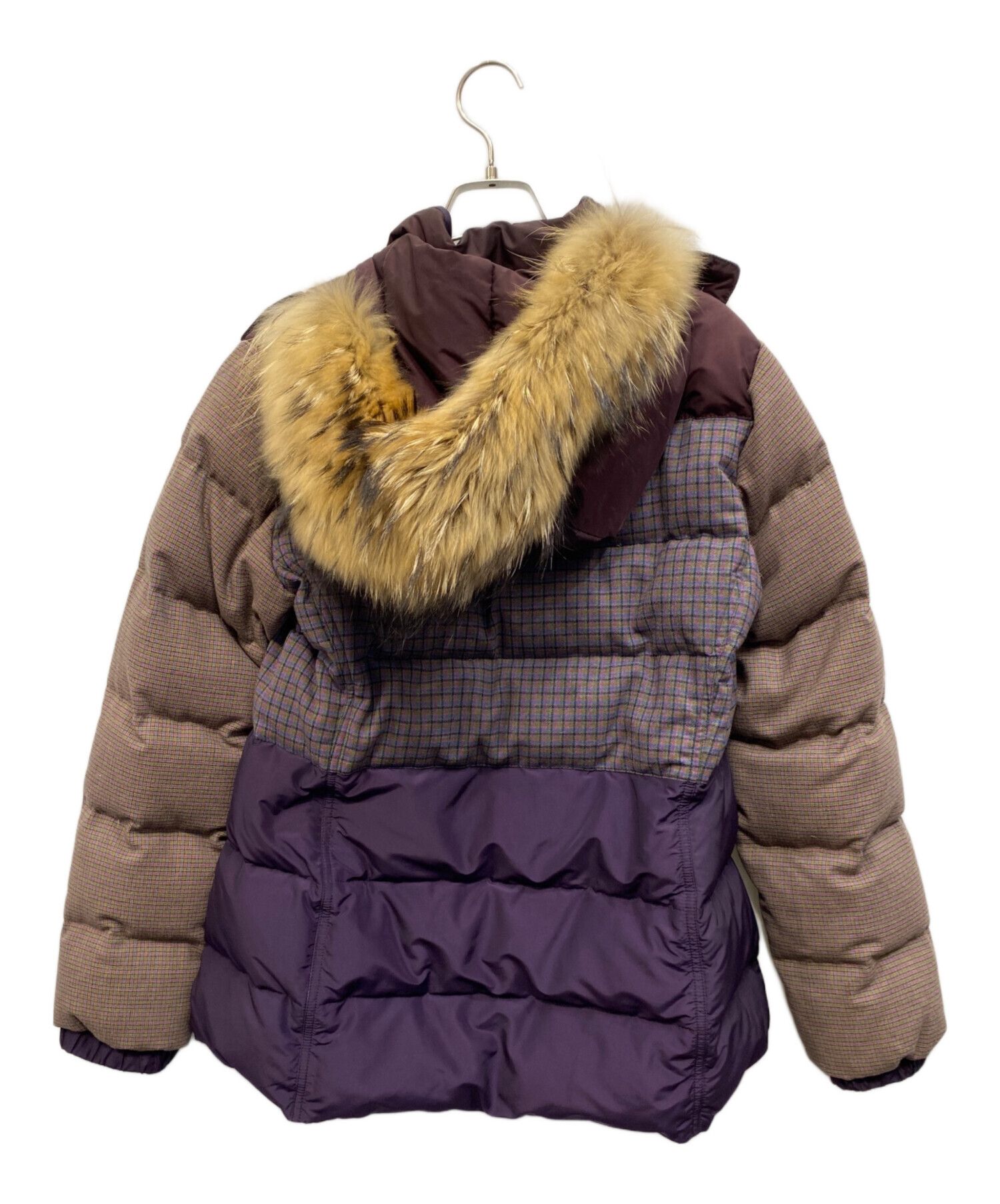 中古・古着通販】ETRO (エトロ) ダウンジャケット パープル サイズ:44