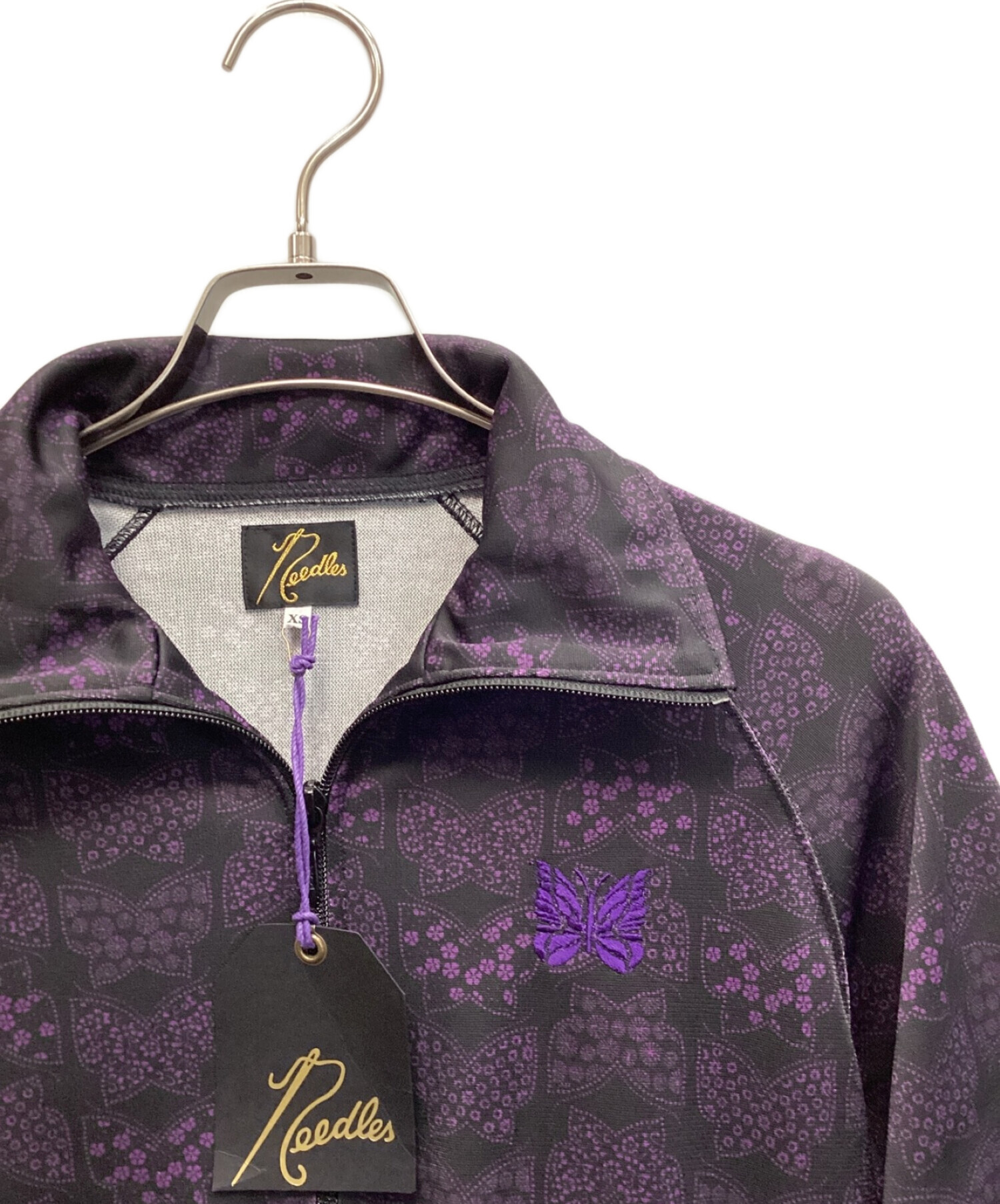 Needles MA-1ジャケット パープル 中古・古着通販】Needles (ニードルズ) ジャケット パープル サイズ:XS