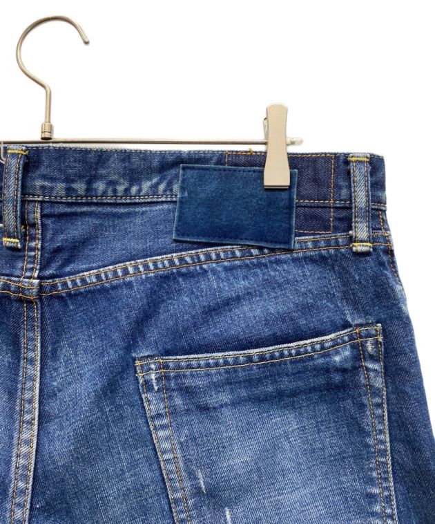 46422★年 VISVIM ビズビム ジーンズ デニムパンツ W36 中古・古着通販】VISVIM (ビズビム) ダメージデニムパンツ