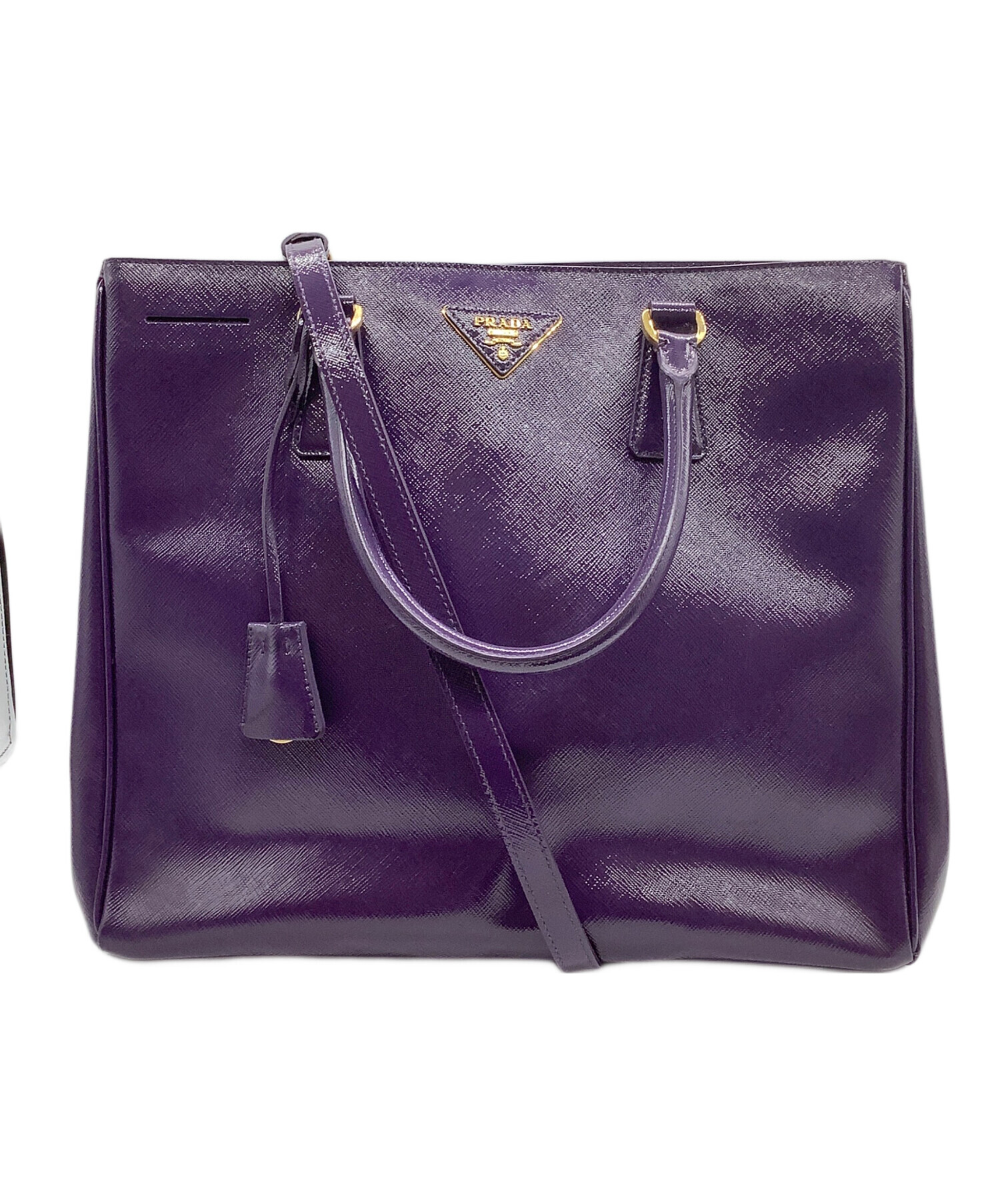 中古・古着通販】PRADA (プラダ) 2WAYバッグ パープル｜ブランド・古着
