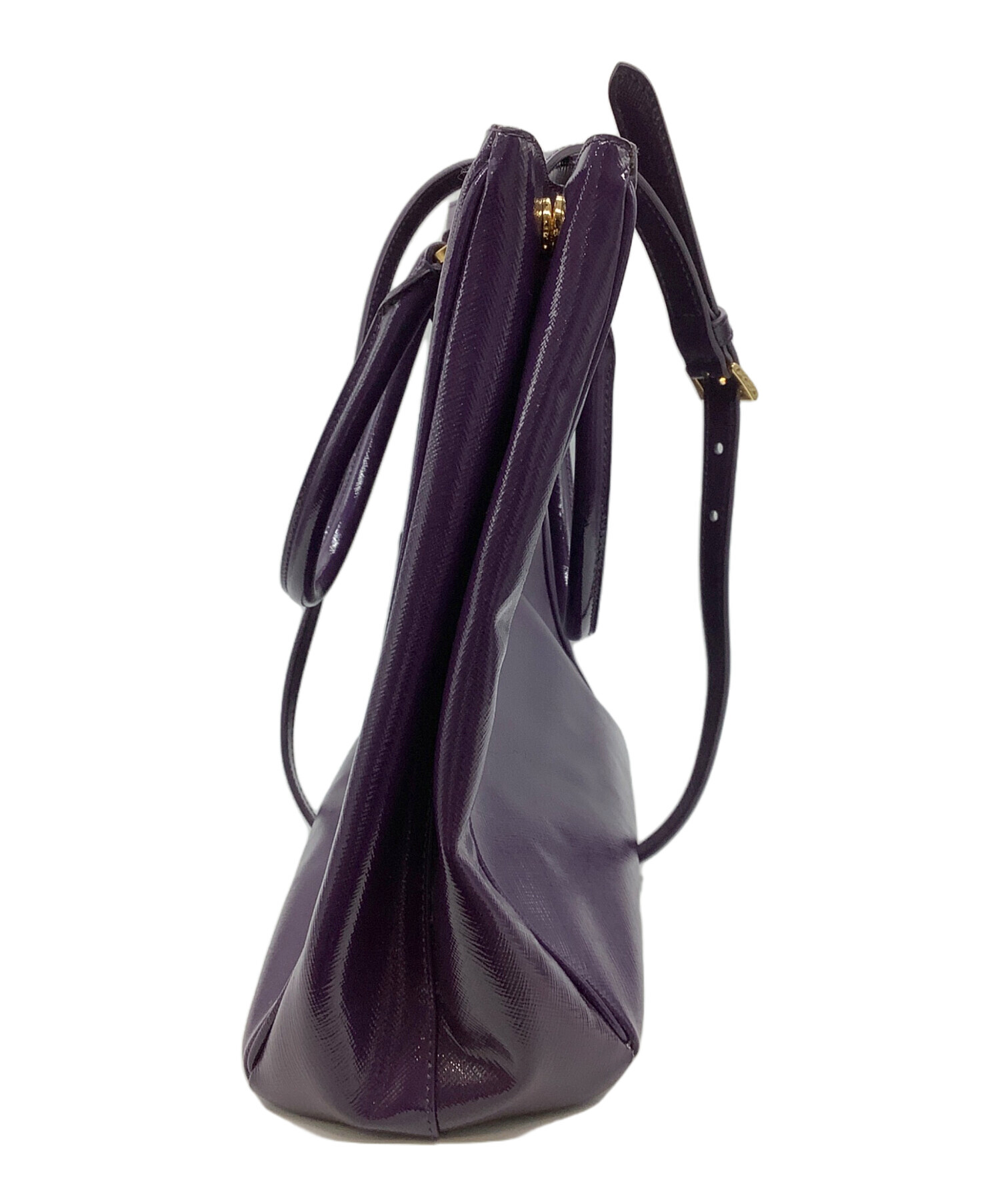 中古・古着通販】PRADA (プラダ) 2WAYバッグ パープル｜ブランド・古着