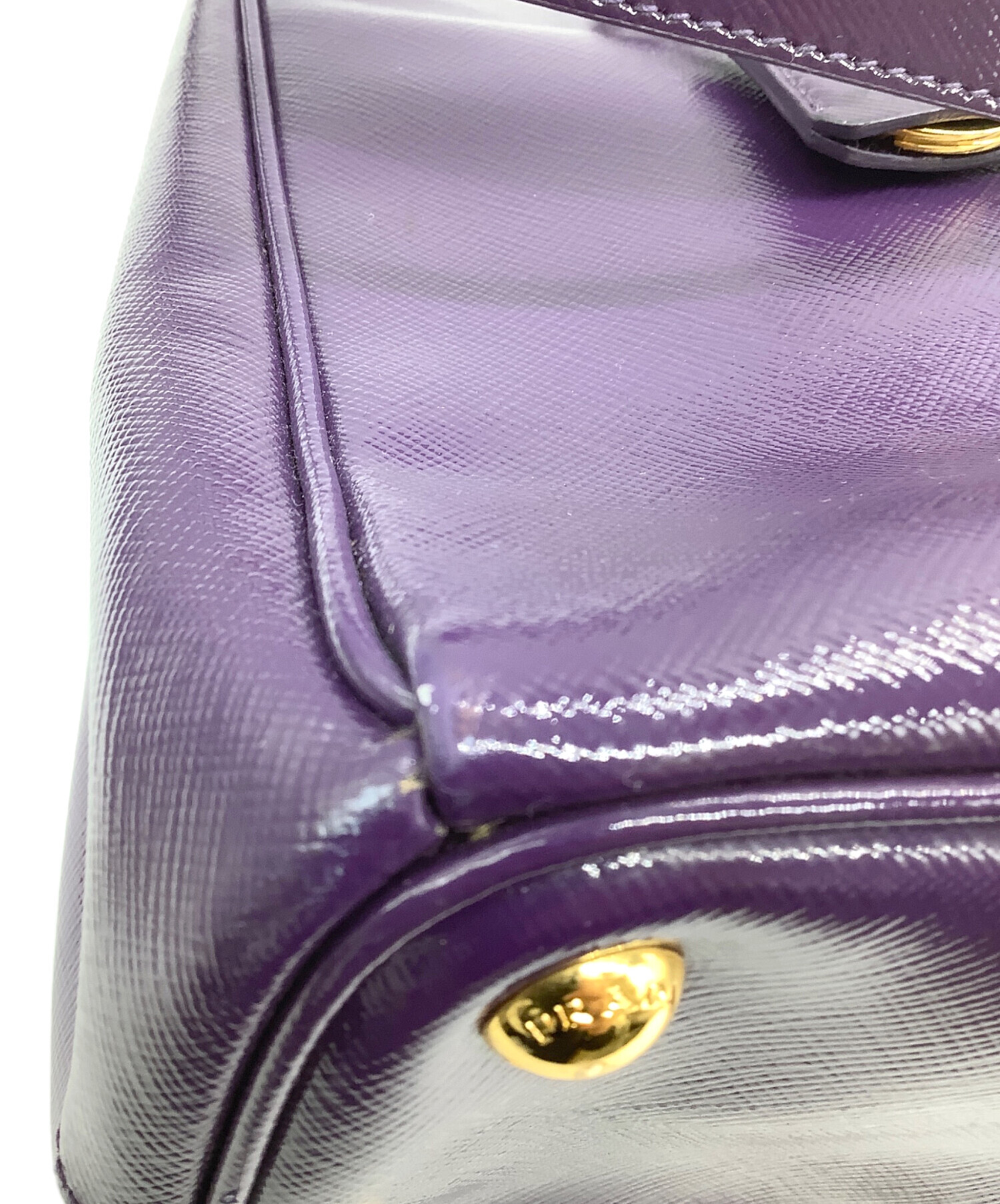 中古・古着通販】PRADA (プラダ) 2WAYバッグ パープル｜ブランド・古着