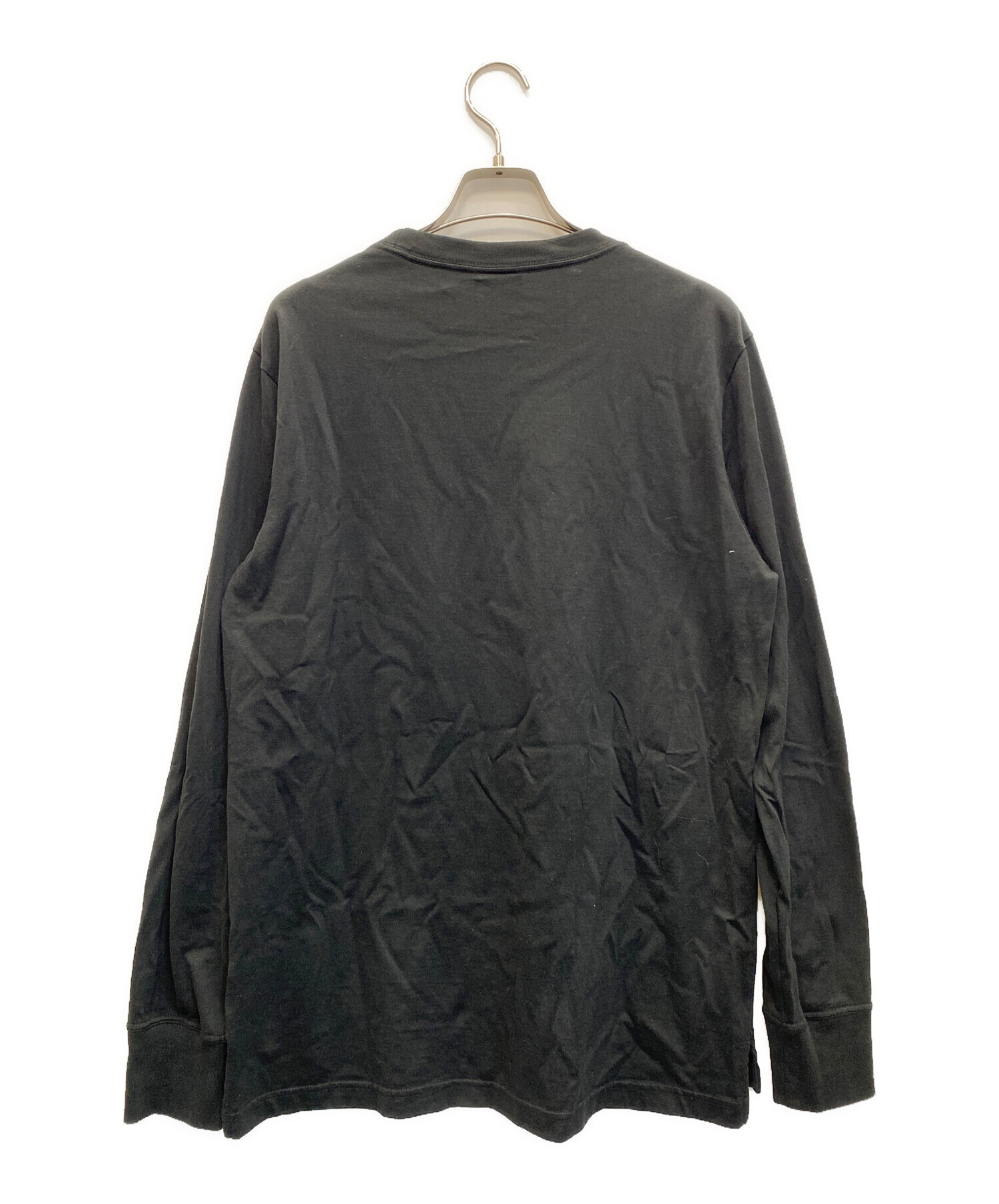 中古・古着通販】PAUL SMITH (ポールスミス) 長袖カットソー ブラック 