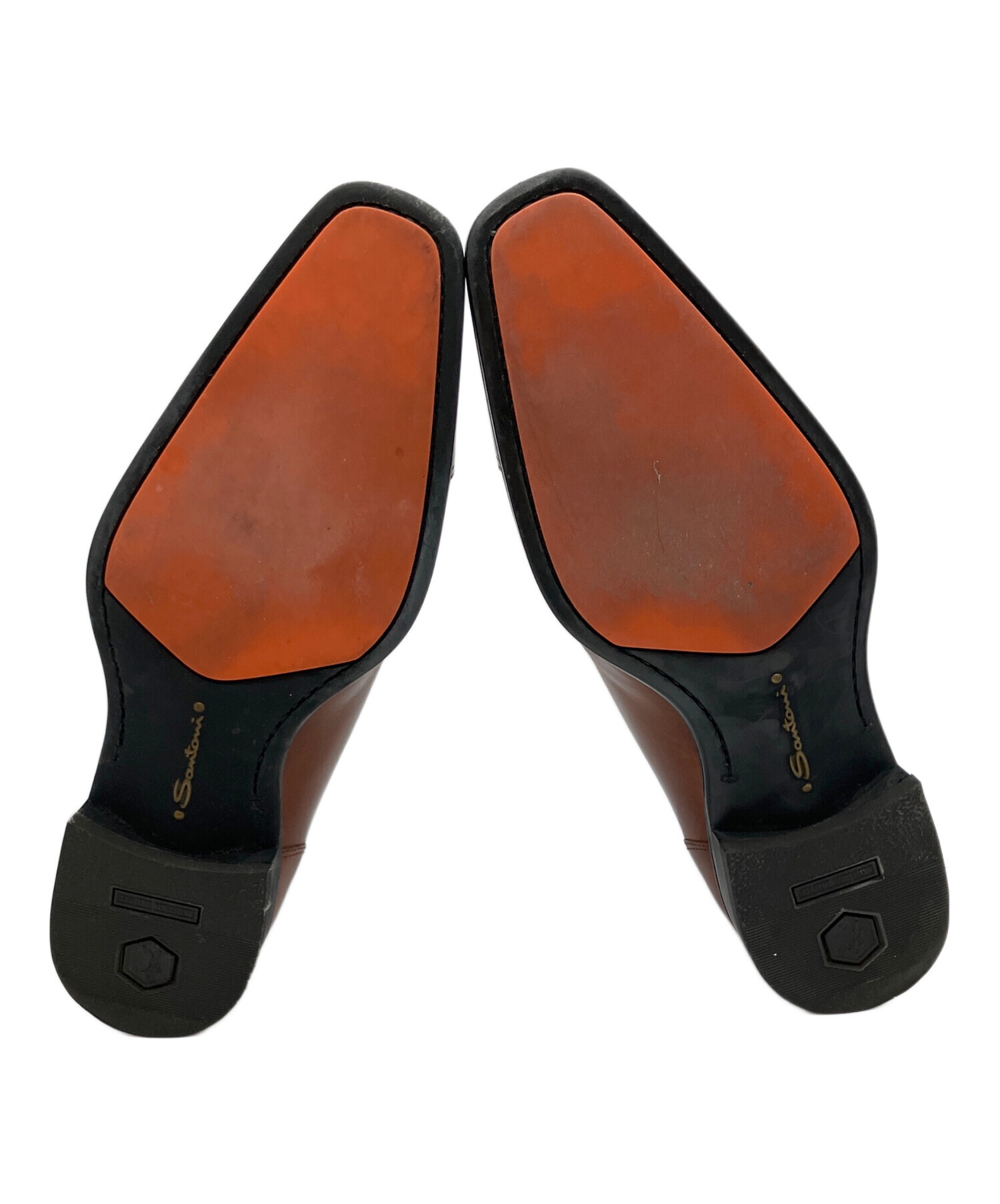 中古・古着通販】Santoni (サントーニ) ダブルモンクシューズ ブラウン