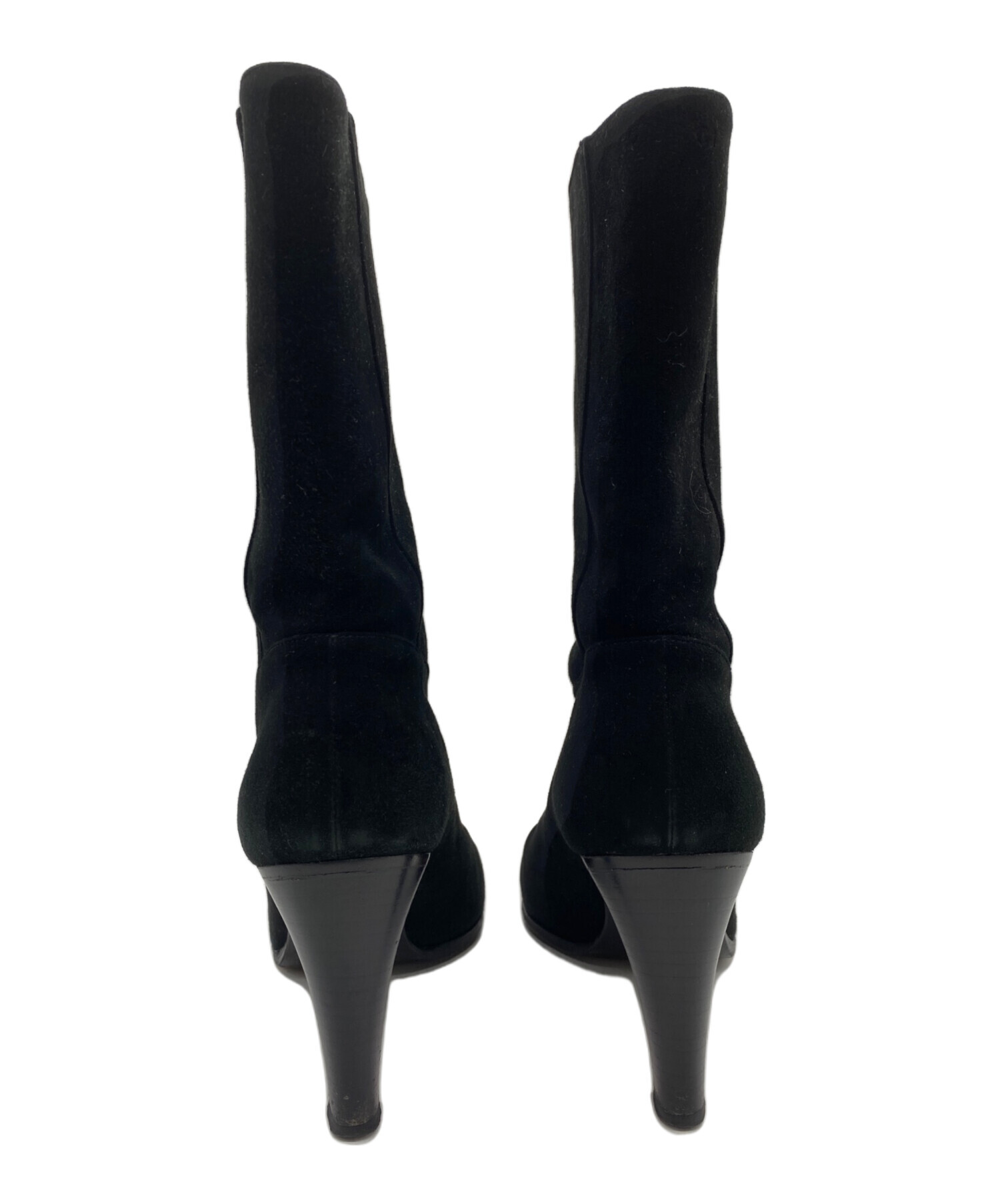 中古・古着通販】GUCCI (グッチ) ショートブーツ ブラック