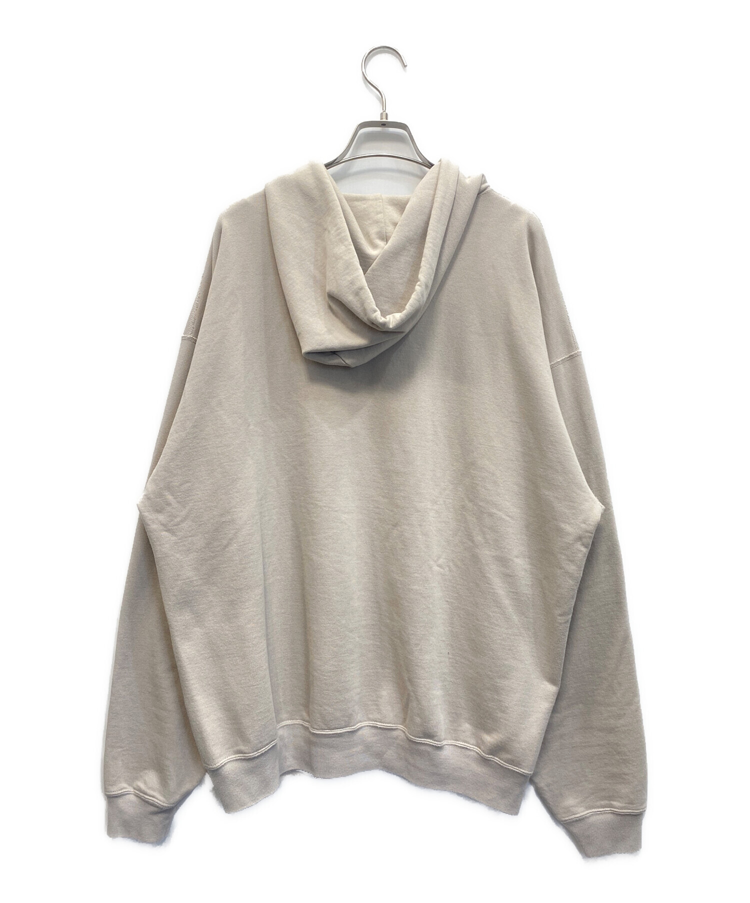 美品✨オーラリー SUPER SOFT SWEAT BIG P/O 1 ベージュ AURALEE SUPER SOFT SWEAT BIG P/O beige 【公式通販】