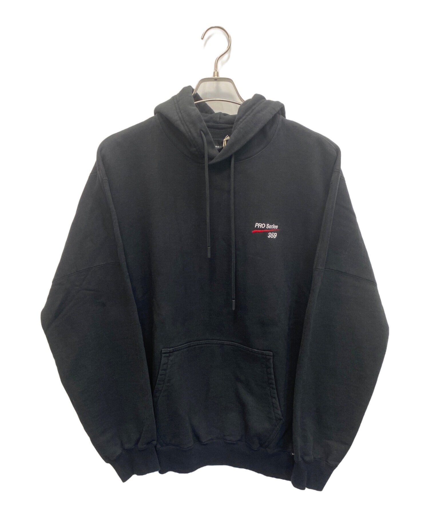 Deluxe デラックス パーカー メンズ 【古着】【中古】 中古・古着通販】DELUXE (デラックス) プルオーバーパーカー ブラック