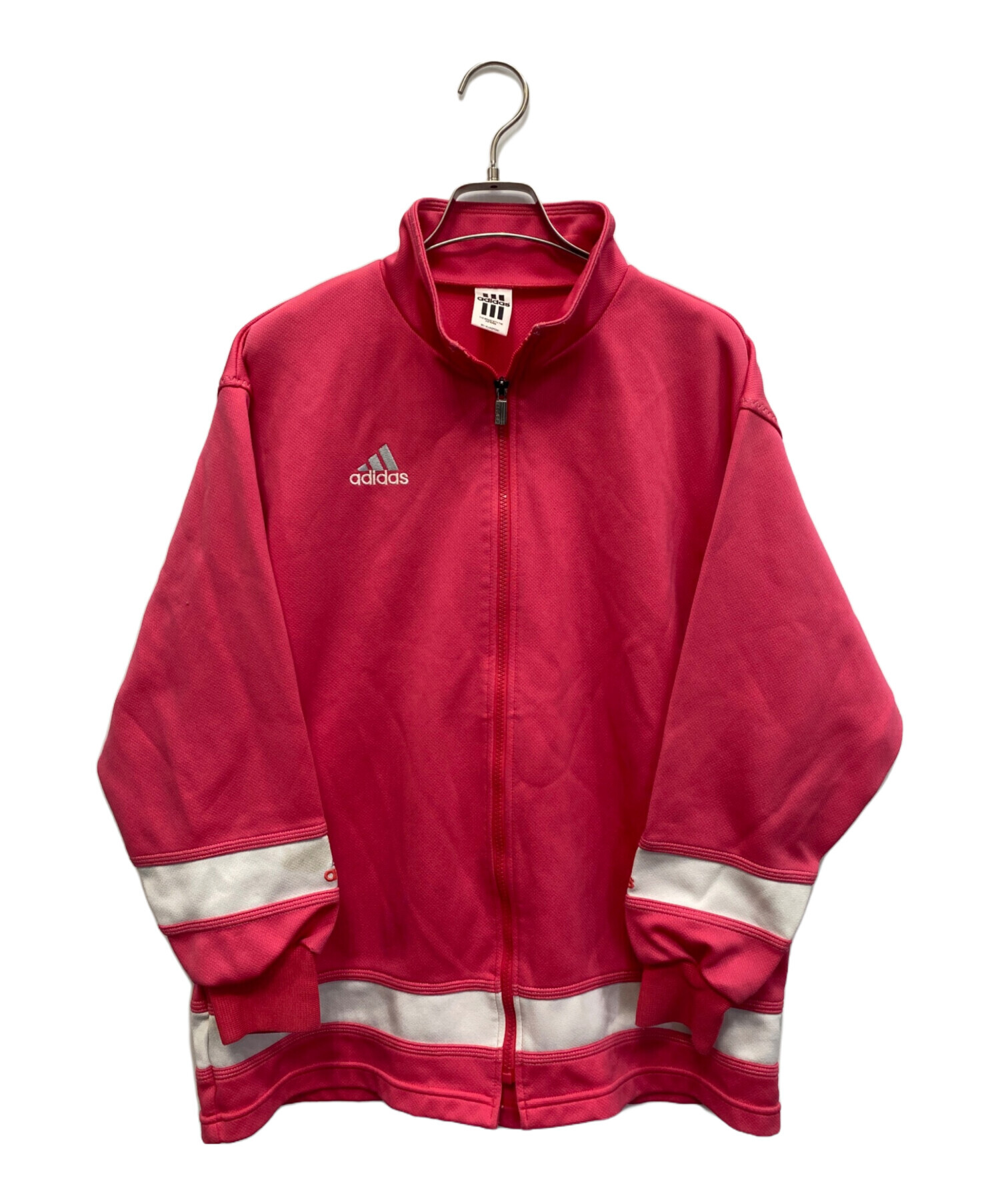 中古・古着通販】adidas (アディダス) トラックジャケット ピンク 