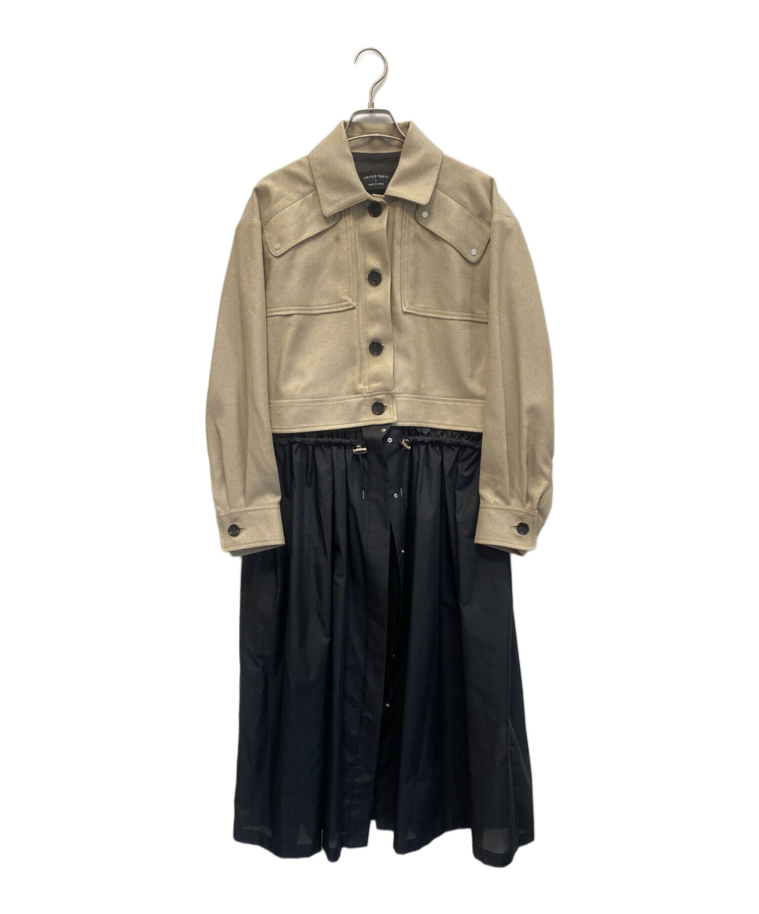 中古・古着通販】UNITED (ユナイテッド) 2wayオーガンジーコート 