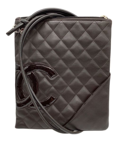 中古・古着通販】CHANEL (シャネル) ショルダーバッグ ブラウン