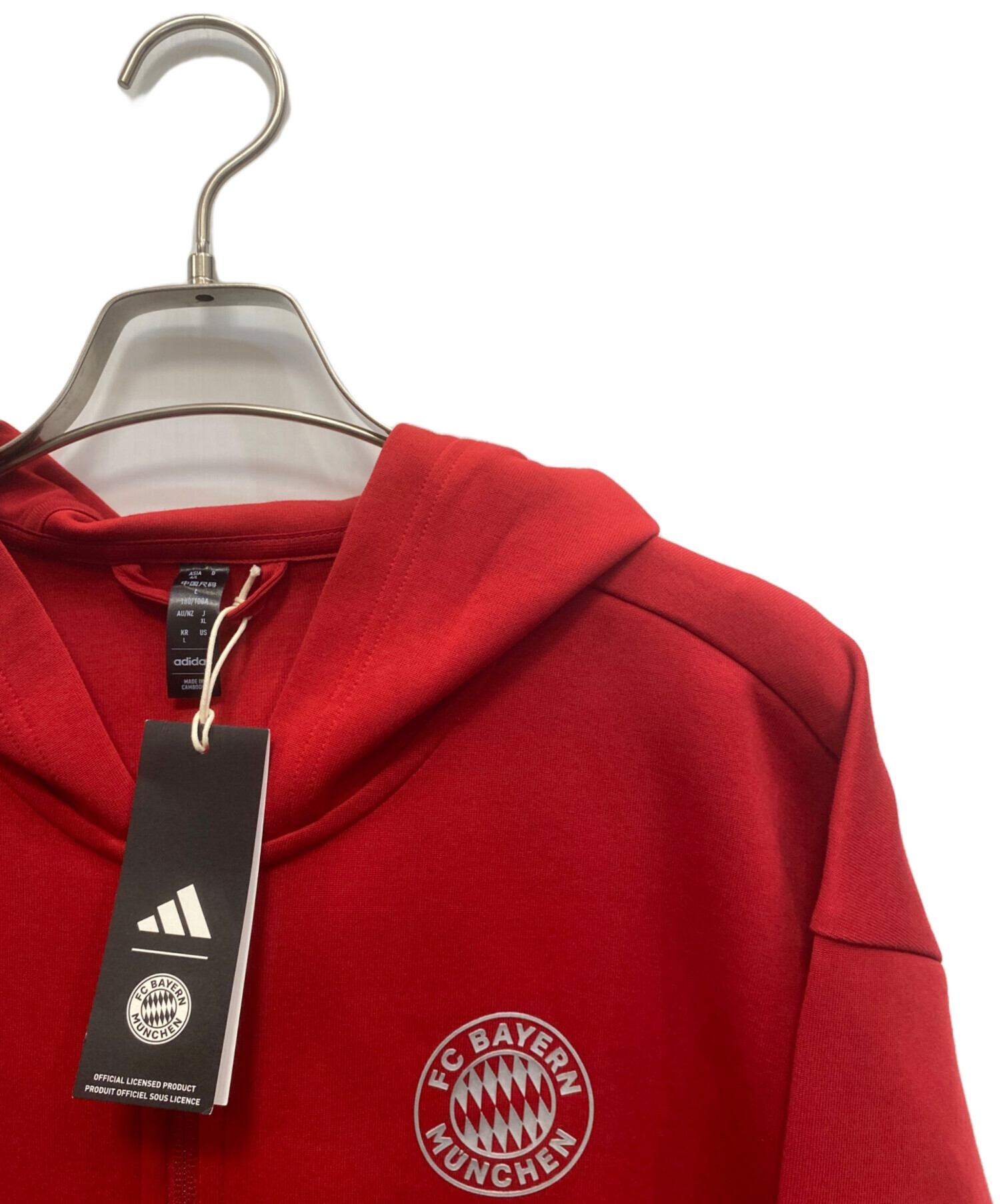 adidas FCバイエルン アンセムジャケット　古着 中古・古着通販】adidas (アディダス) FCバイエルン アンセム