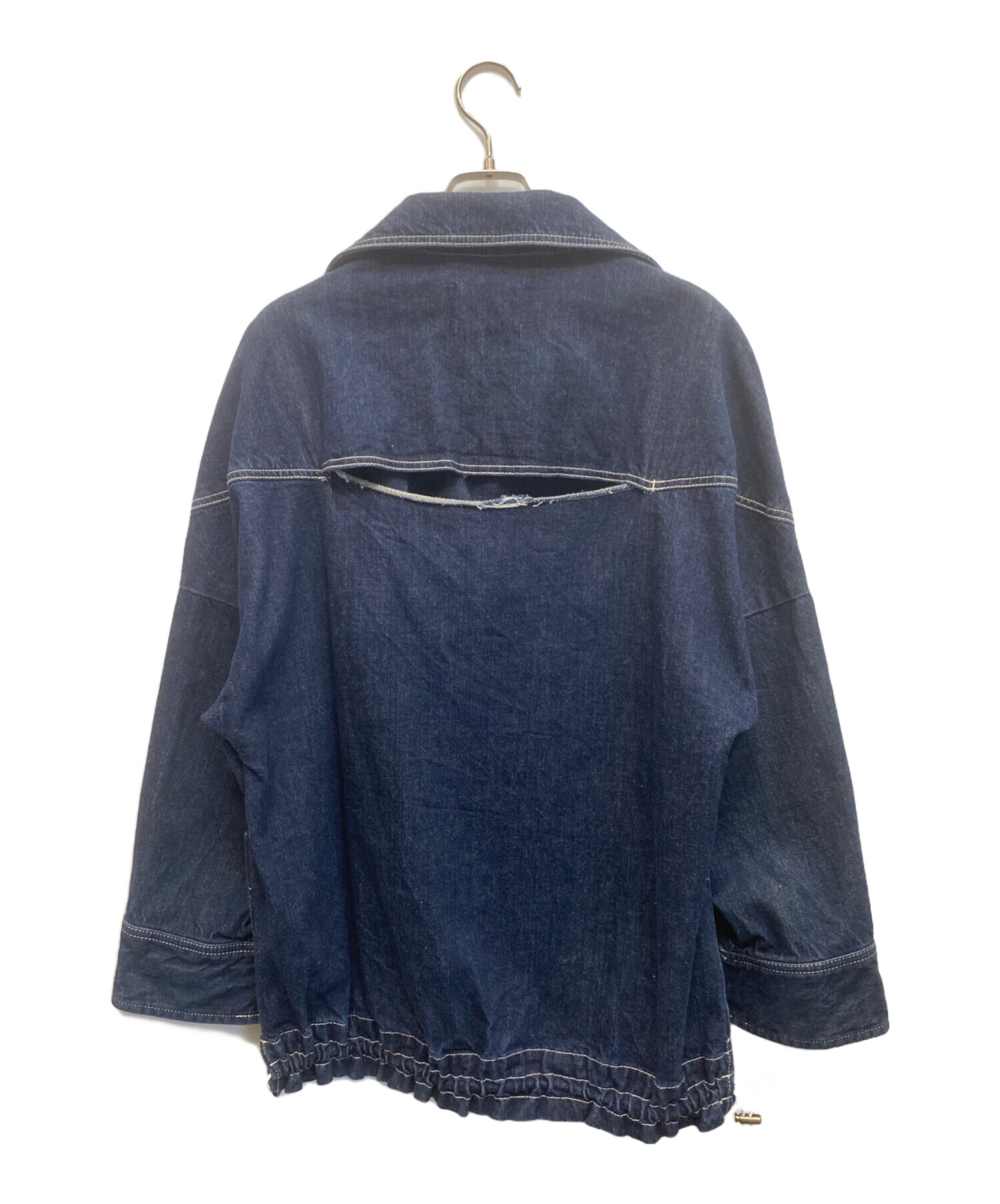 d.i.a.★Y2K Archive★ファー付き ライダースジャケット★デニム 中古・古着通販】furfur (ファーファー) デニムライダース