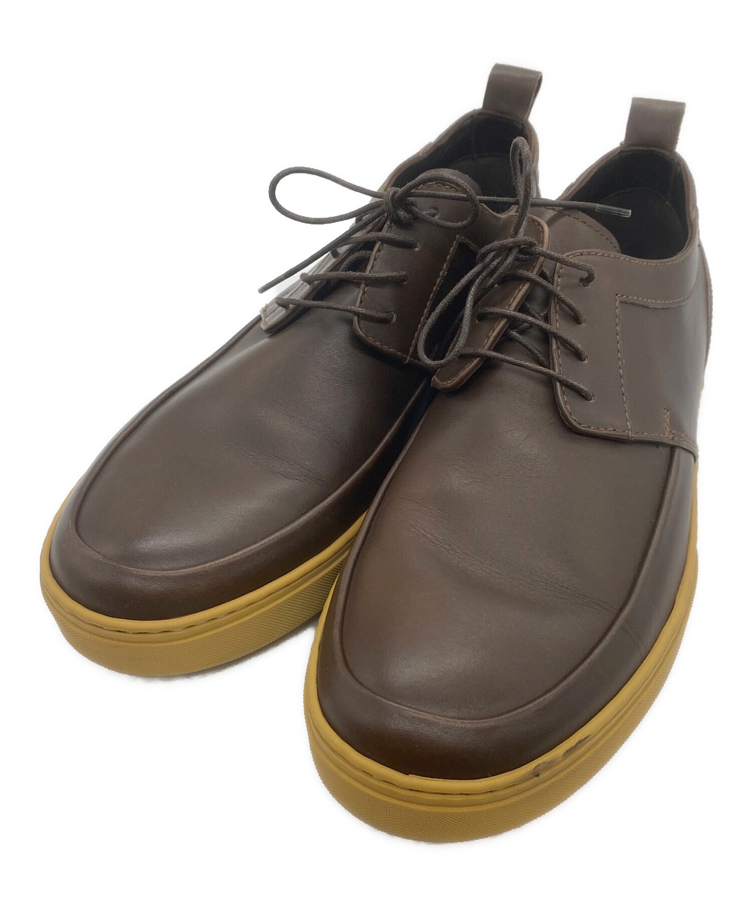 中古・古着通販】dunhill (ダンヒル) レザーシューズ ブラウン サイズ