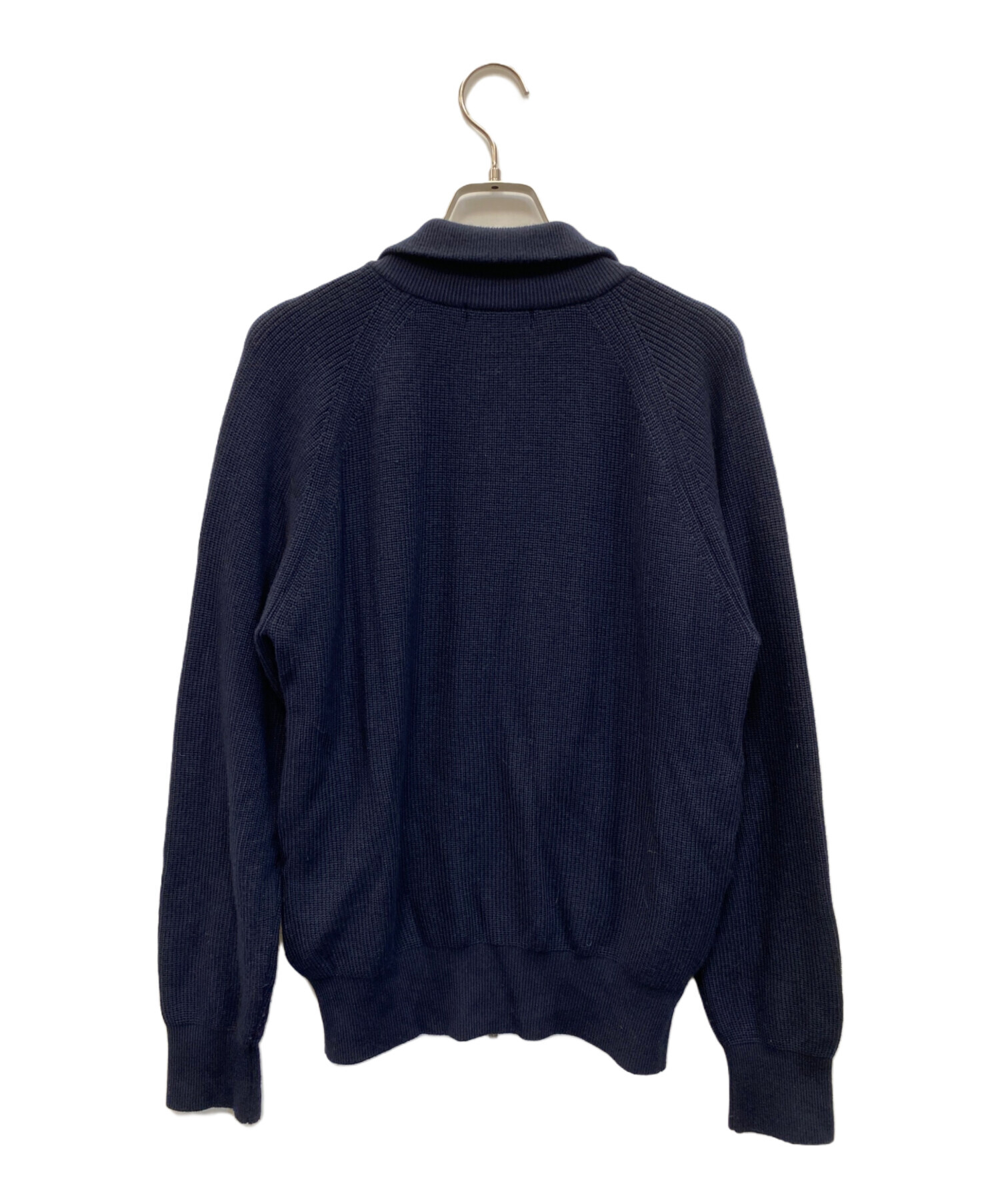 中古・古着通販】Vandori (ヴァンドリ) ジップカーディガン ネイビー