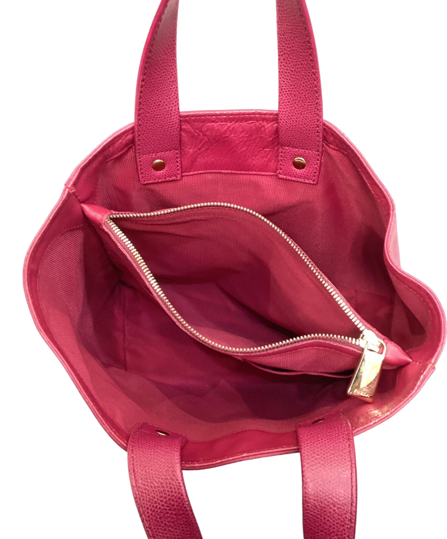 中古・古着通販】FURLA (フルラ) ハンドバッグ マゼンタ｜ブランド 