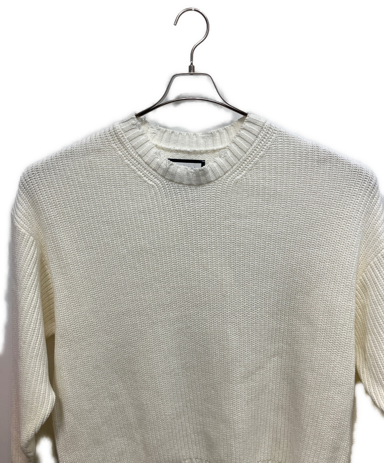 中古・古着通販】MAISON SPECIAL (メゾンスペシャル) クラッシュニット 